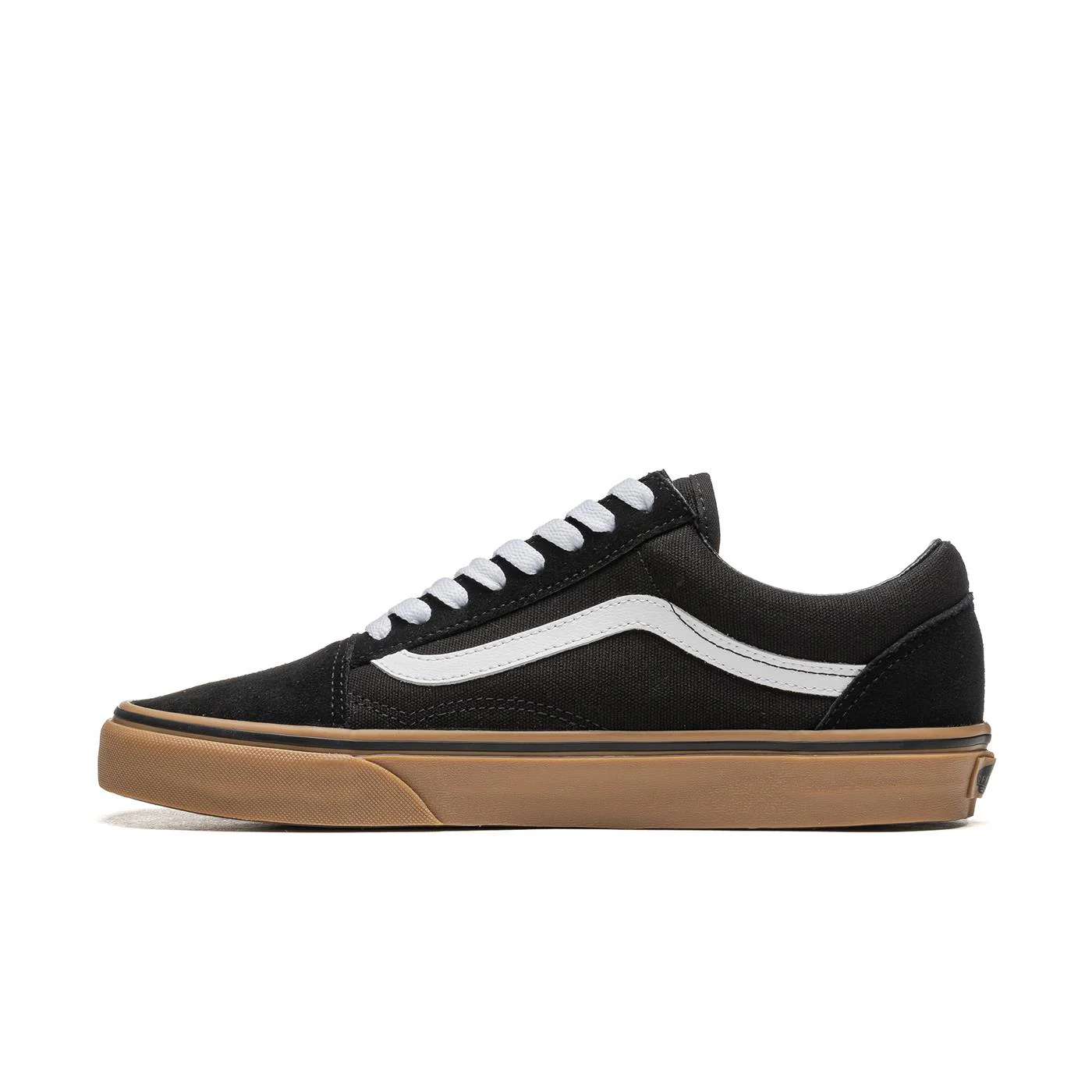 Vans Old Skool (Gumsole) Black/Medium Gum - Image 2