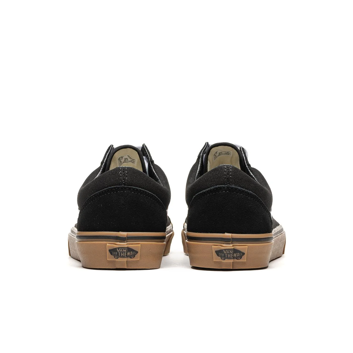 Vans Old Skool (Gumsole) Black/Medium Gum - Image 4