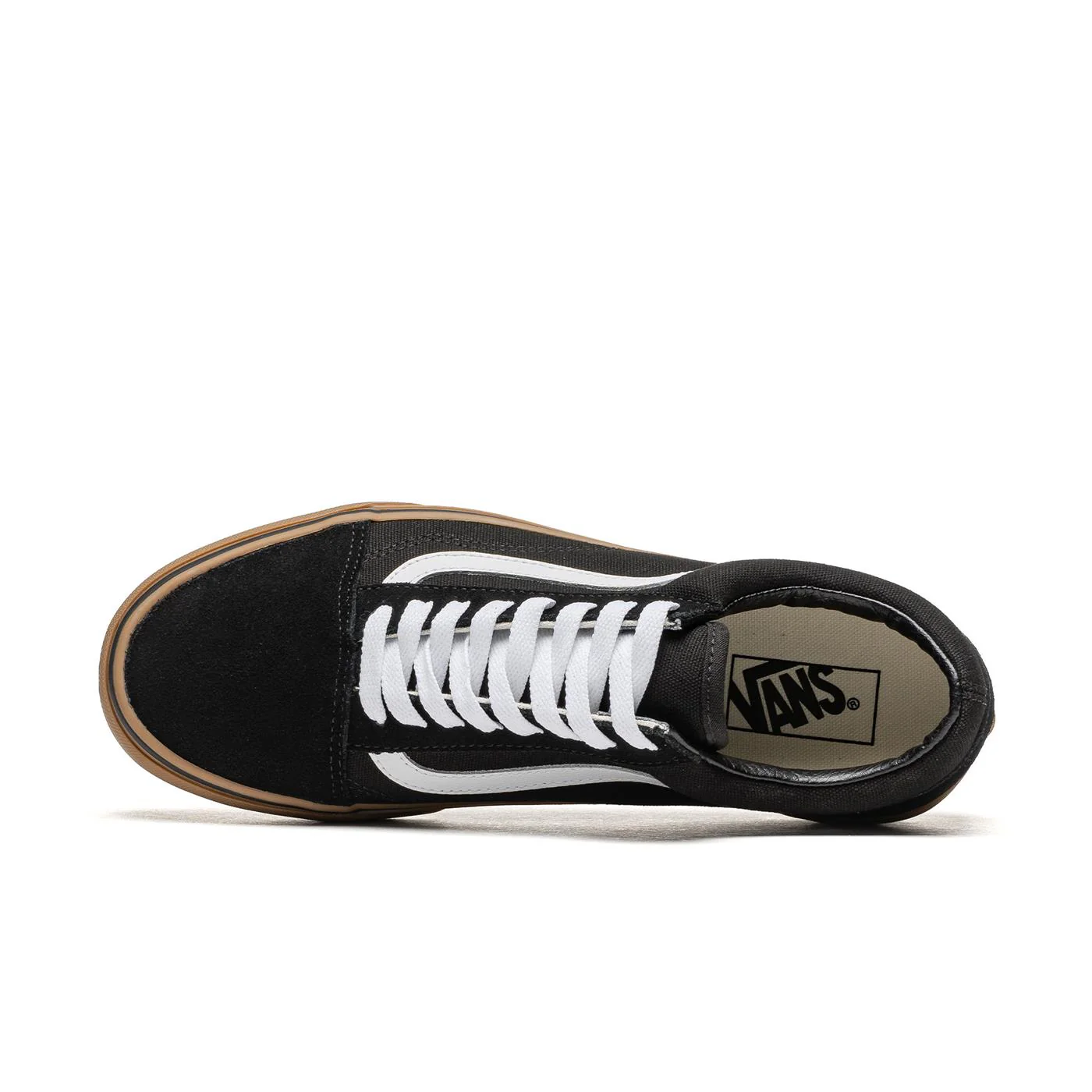 Vans Old Skool (Gumsole) Black/Medium Gum - Image 5