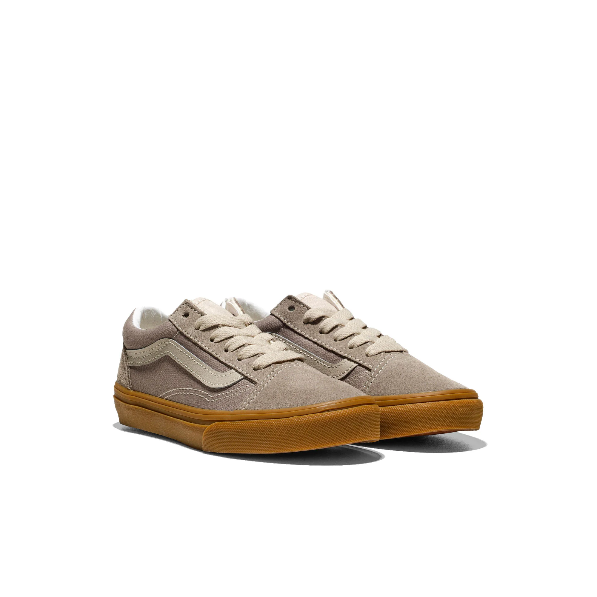 Vans Old Skool Neutral Block Gray/Gum - Image 2