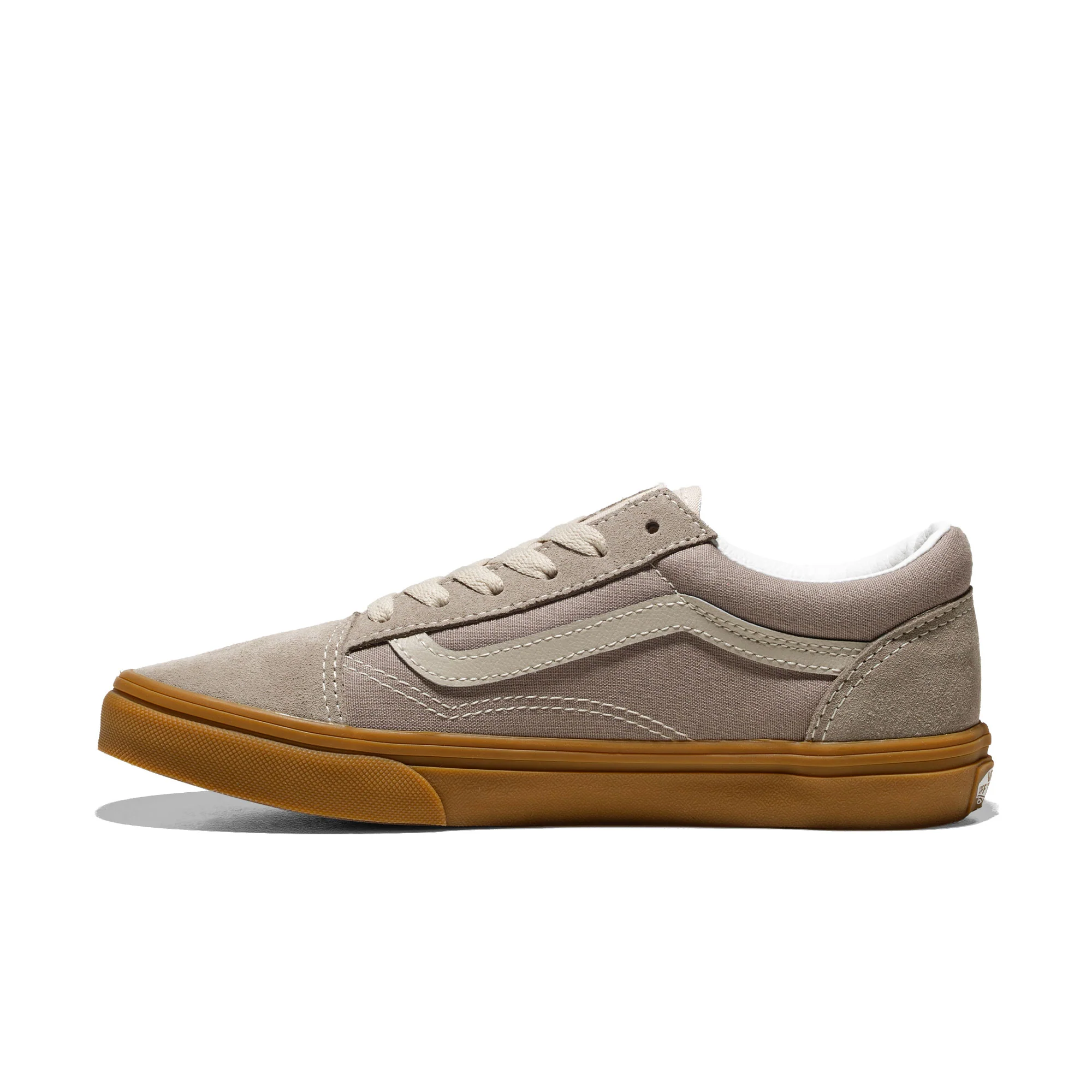 Vans Old Skool Neutral Block Gray/Gum - Image 3