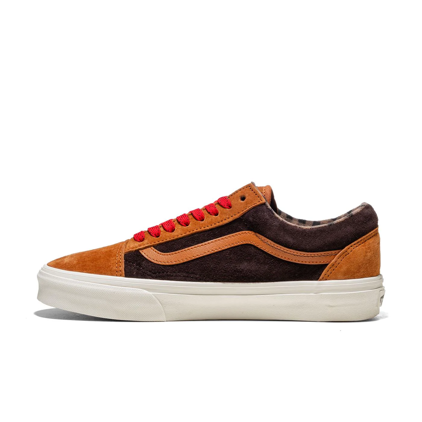Vans Old Skool Pig Suede Plaid Glazed Ginger - Image 2