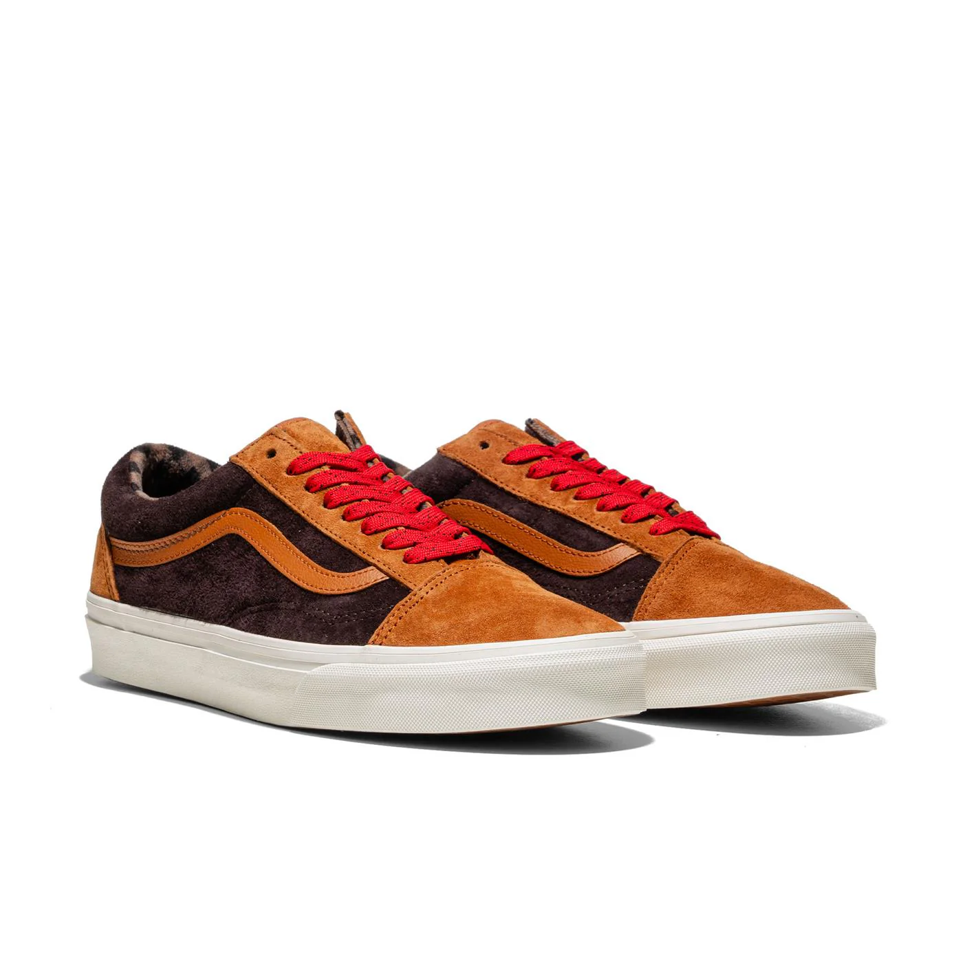 Vans Old Skool Pig Suede Plaid Glazed Ginger - Image 3