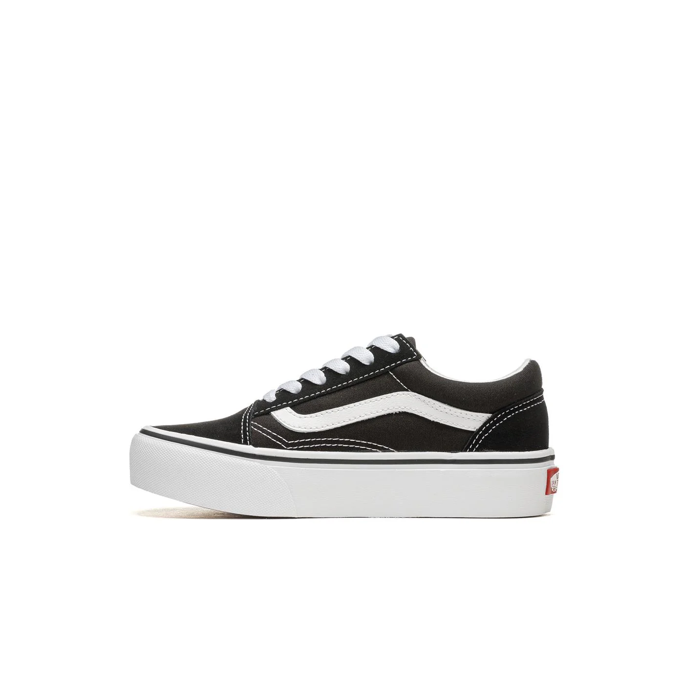 Vans Old Skool Platform Black/True White - Image 2