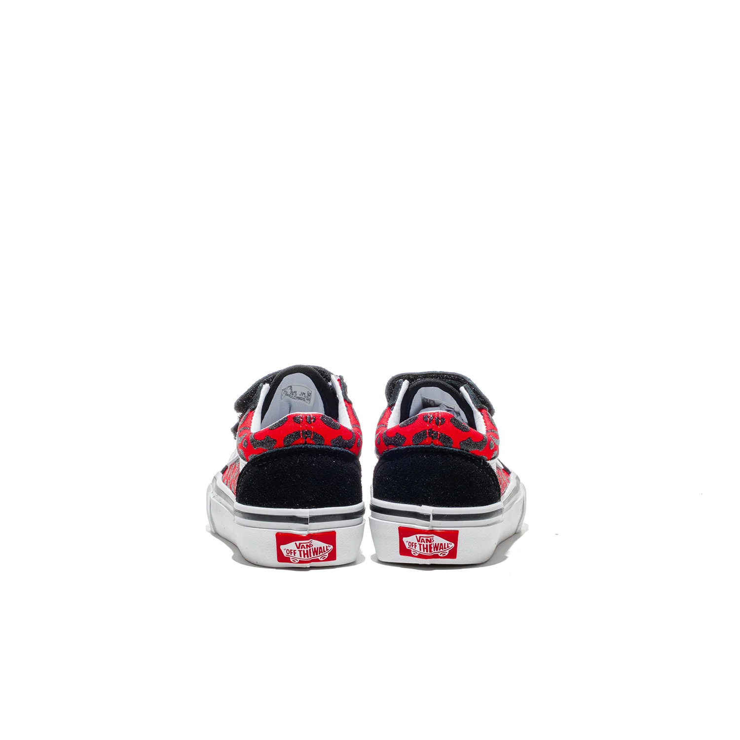 Vans Old Skool V Glitter Leopard Diva Pink - Image 4