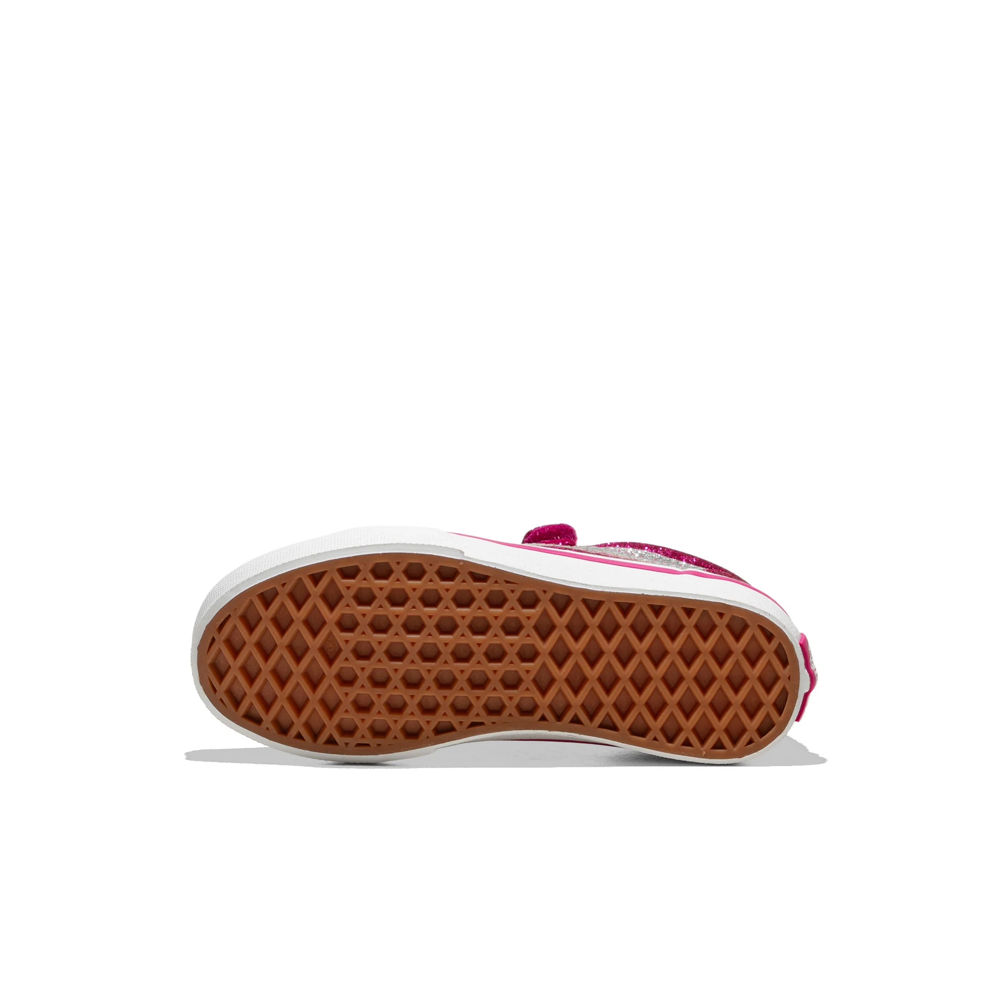 Vans Old Skool V Glitter Raspberry Rose - Image 6