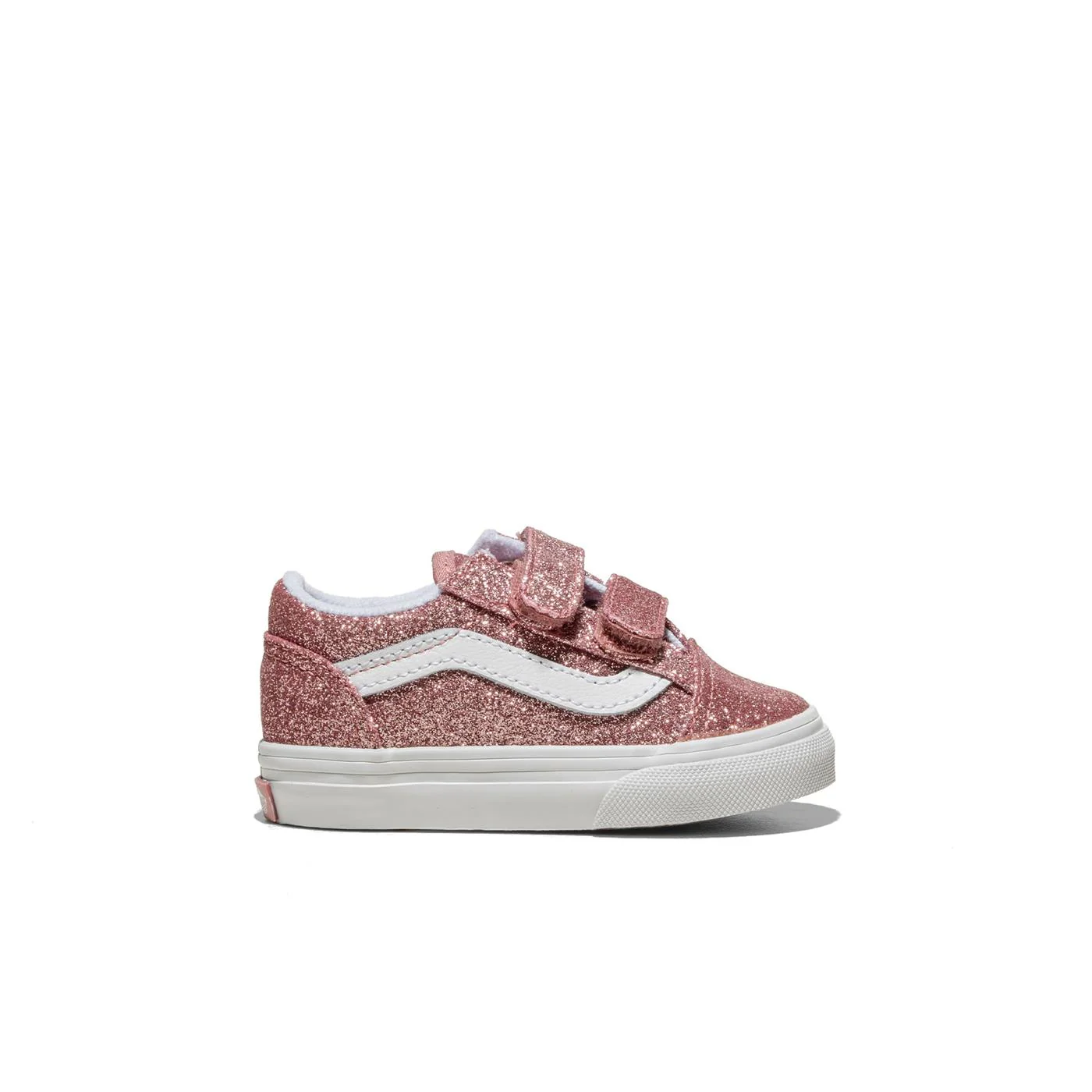 Vans Old Skool V Glitter Rose Gold