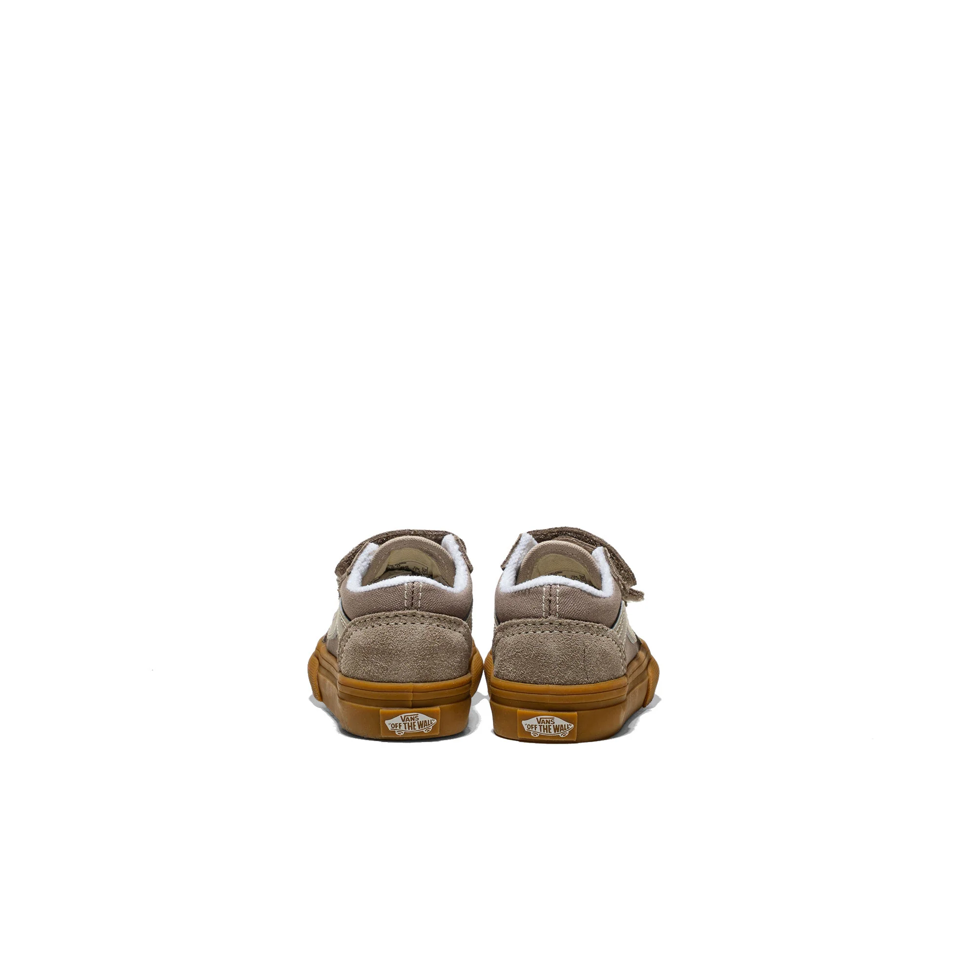 Vans Old Skool V Neutral Block Gray/Gum - Image 4