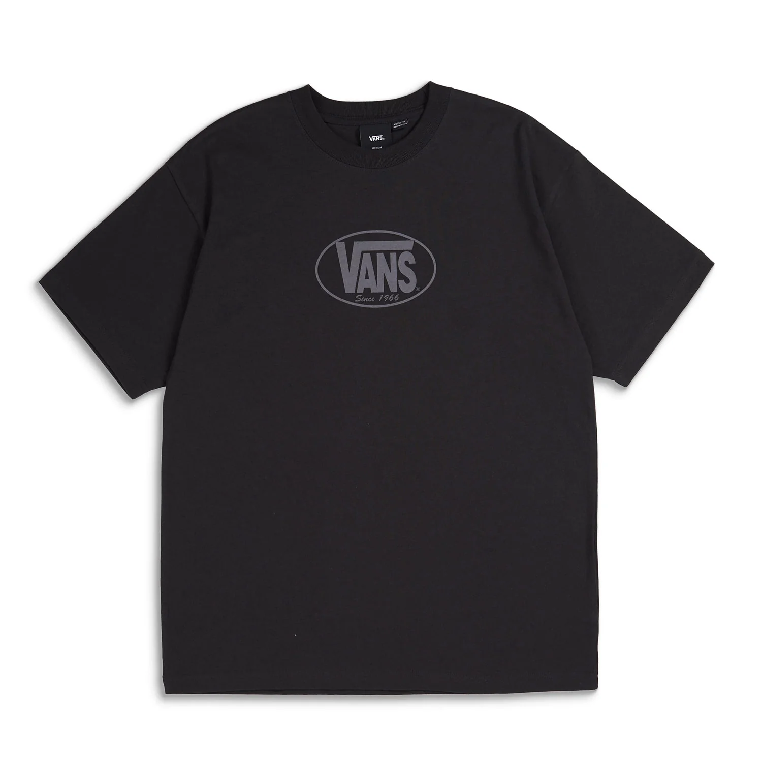 Vans Original Standards Oval Tee Black/Asphalt