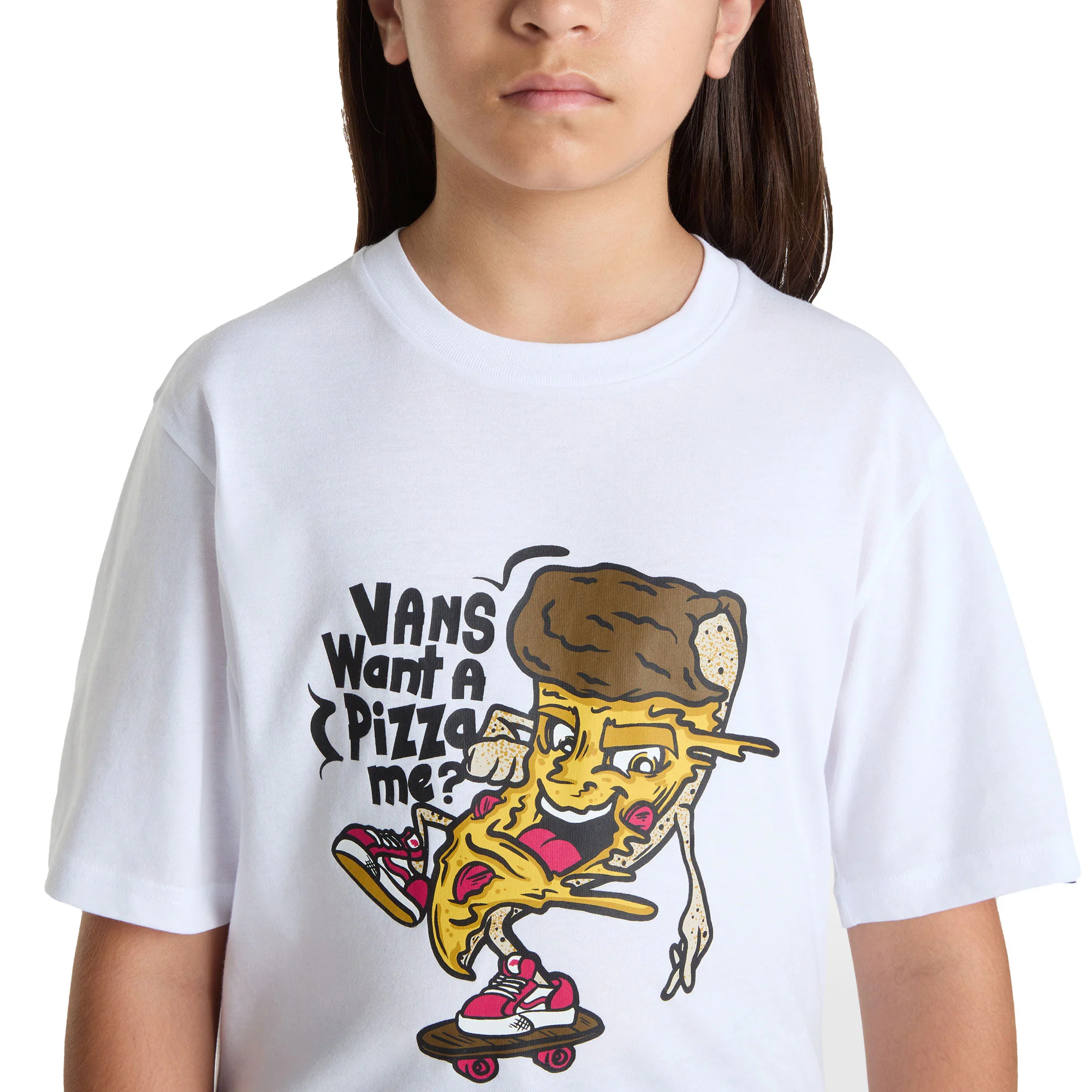 Vans Pizza Me SS Tee White - Image 3