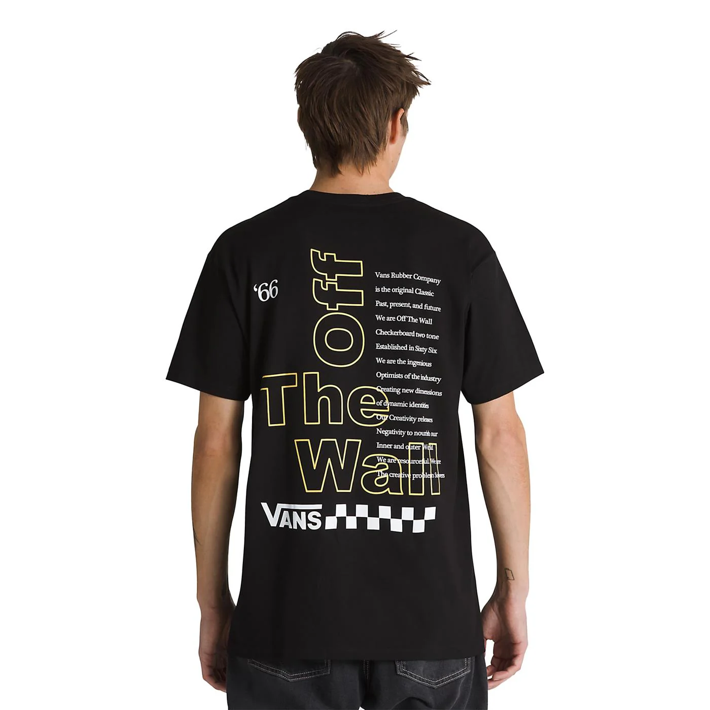 Vans Posted SS Tee Black - Image 2