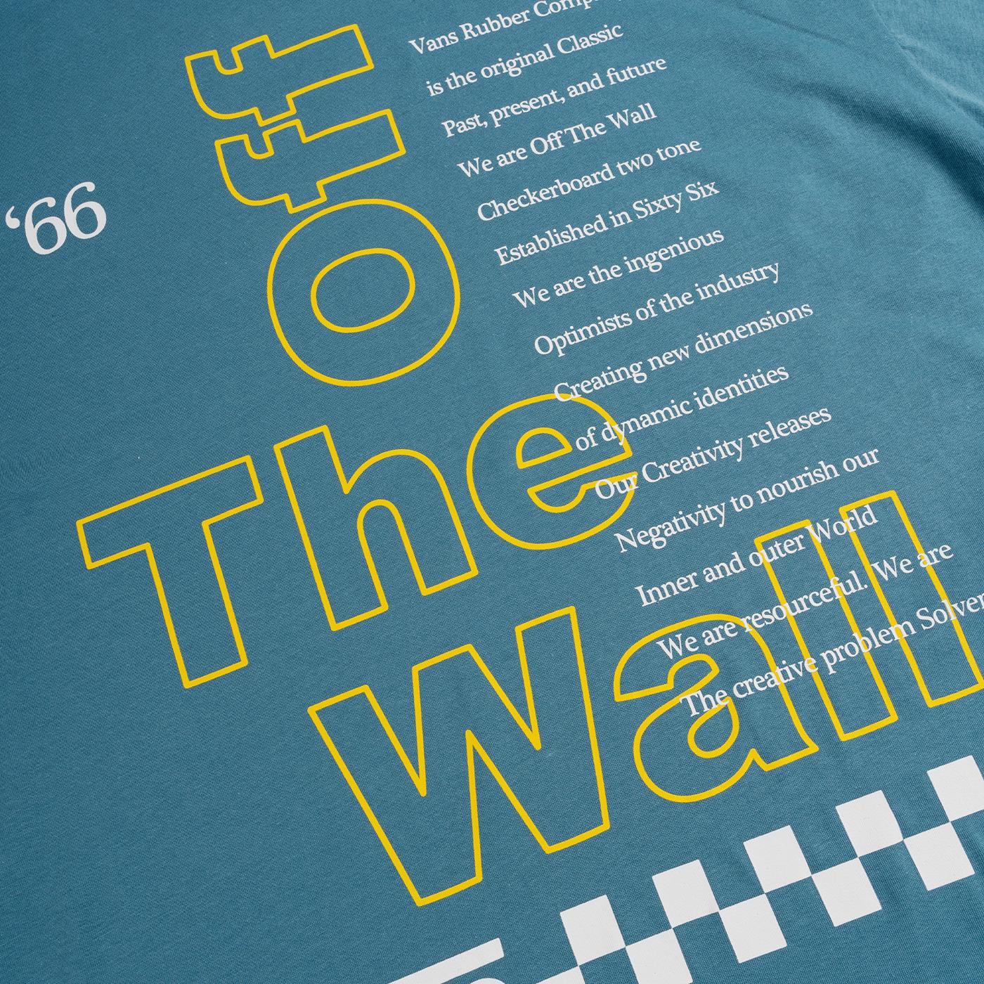 Vans Posted SS Tee Bluestone - Image 4