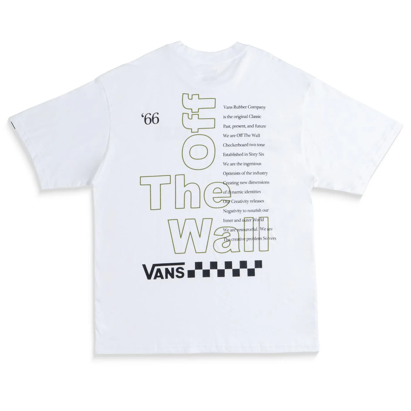 Vans Posted SS Tee White - Image 2
