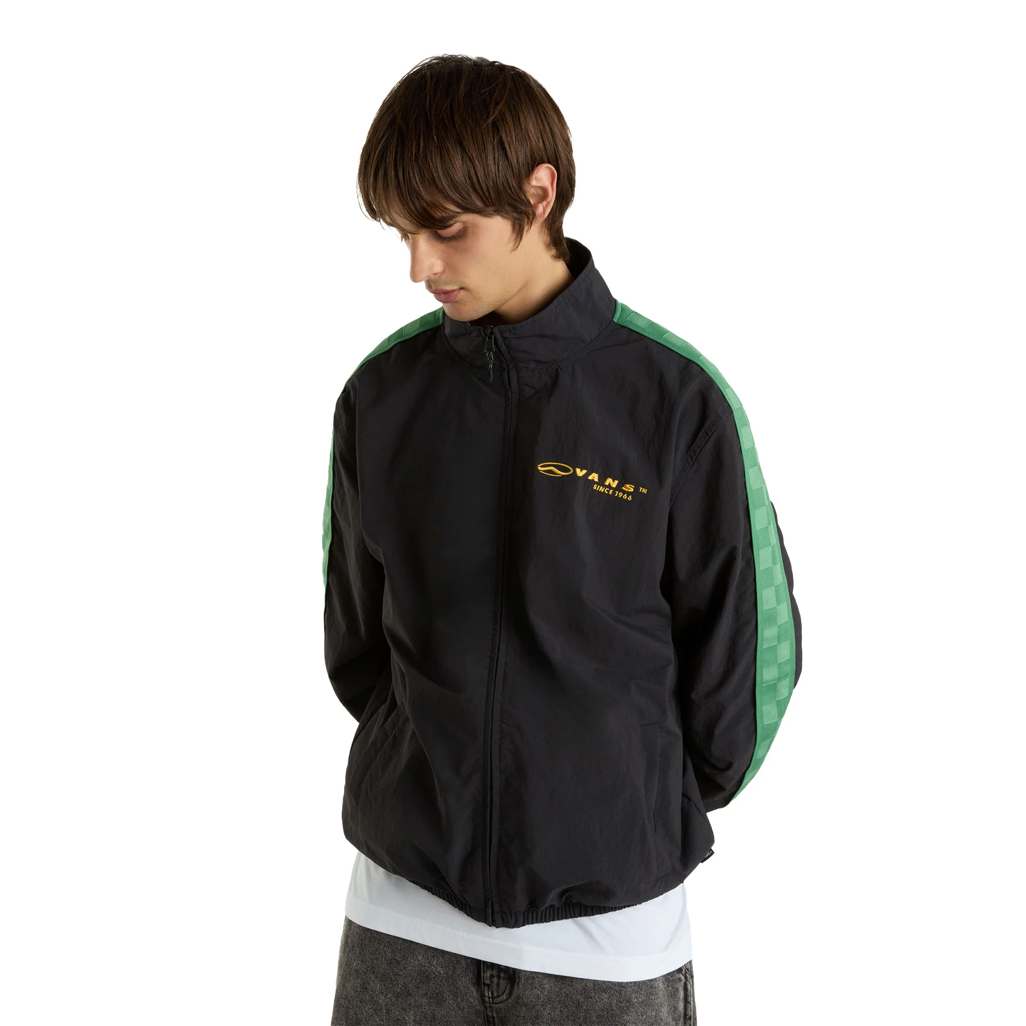 Vans Scanner Nylon Loose Track Jacket Black