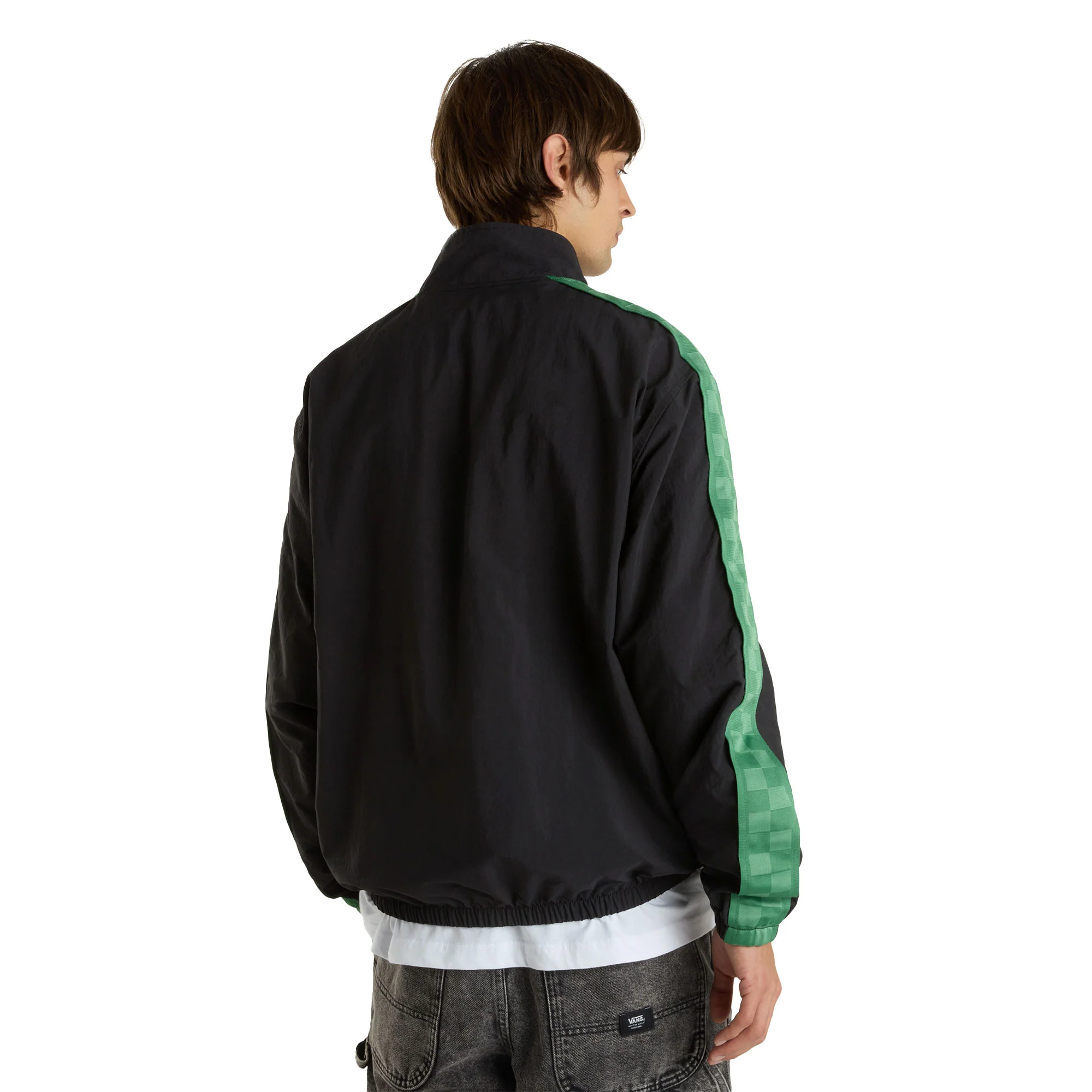 Vans Scanner Nylon Loose Track Jacket Black - Image 2
