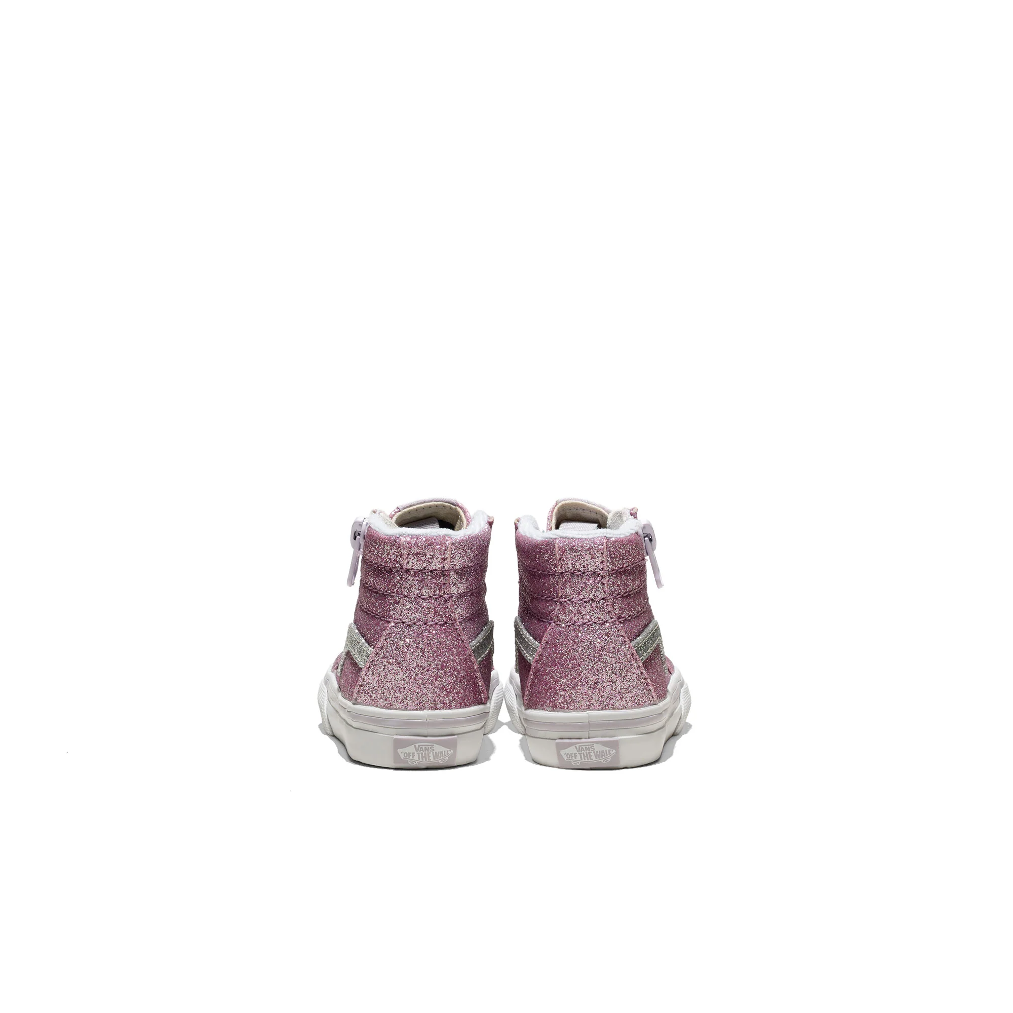 Vans SK8-Hi Reissue Side Zip Glitter Lilac Mist Purple - Image 4