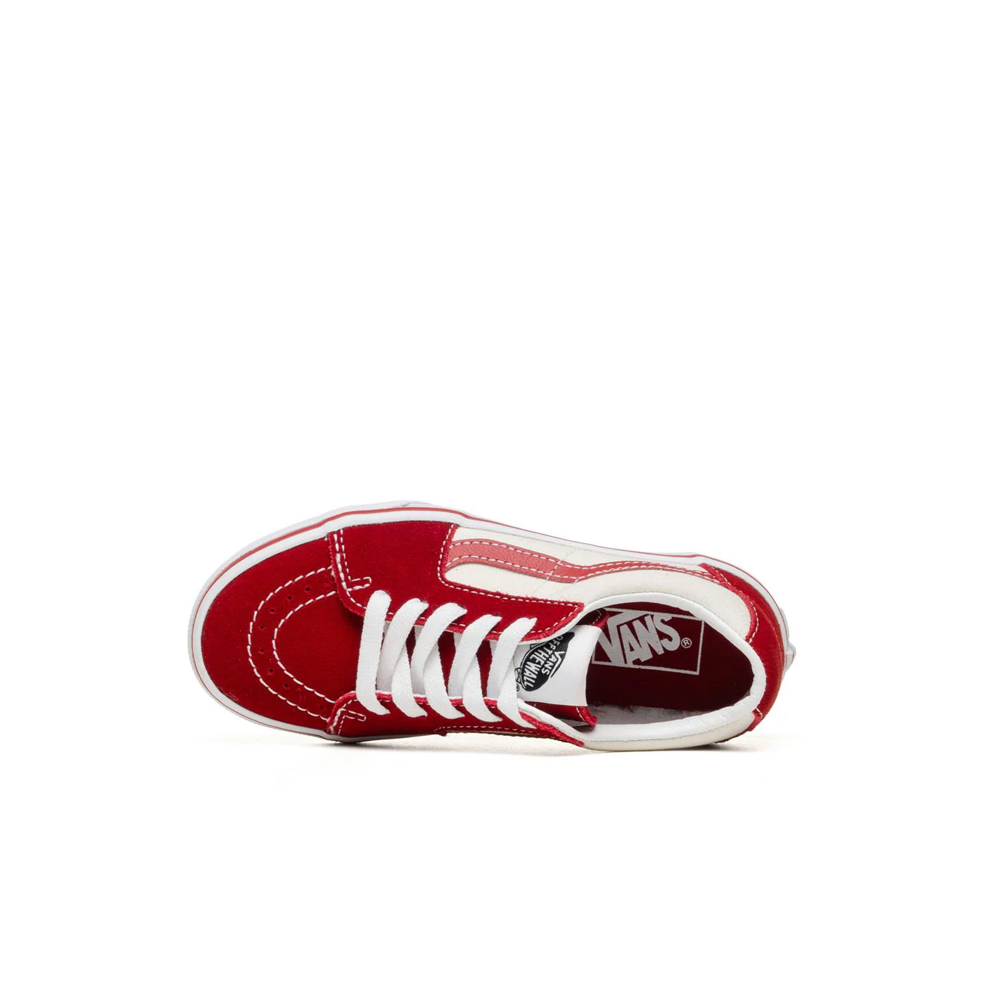 Vans SK8-Low Red/Marshmallow - Image 5