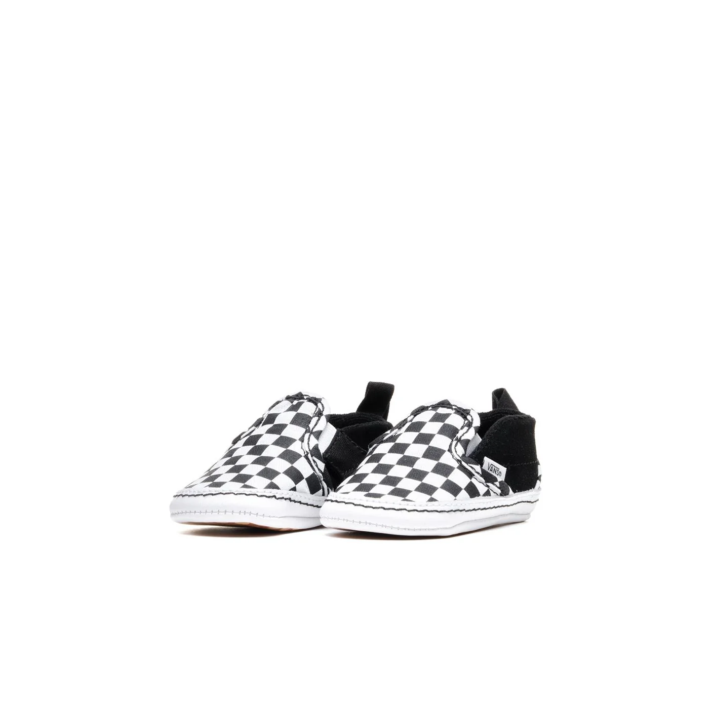 Vans Slip-On V Crib (Checker) Black/True White - Image 3