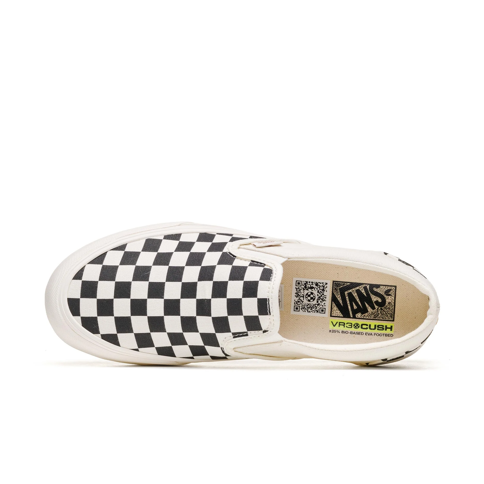 Vans Slip-On VR3 Checkerboard Black/Marshmallow - Image 5