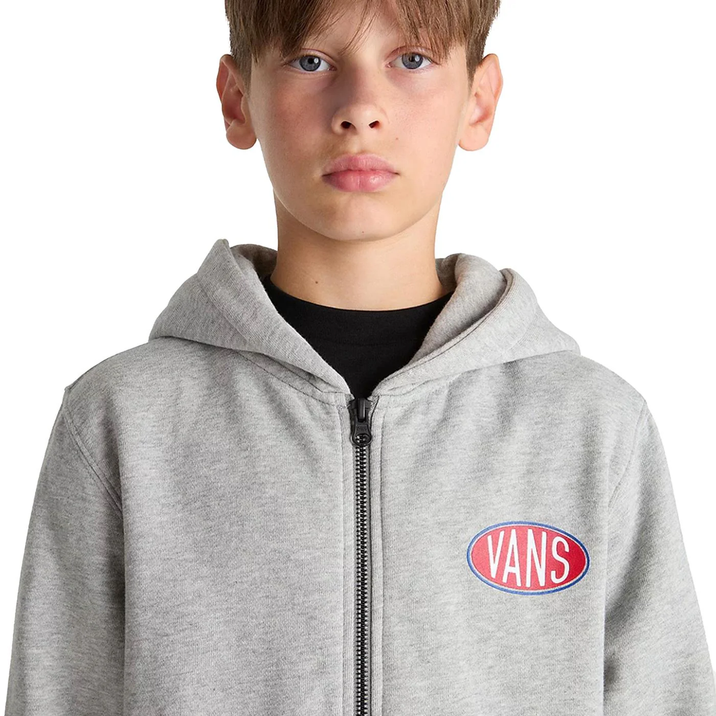 Vans Spray On FZ Hoodie Cement Heather - Image 3