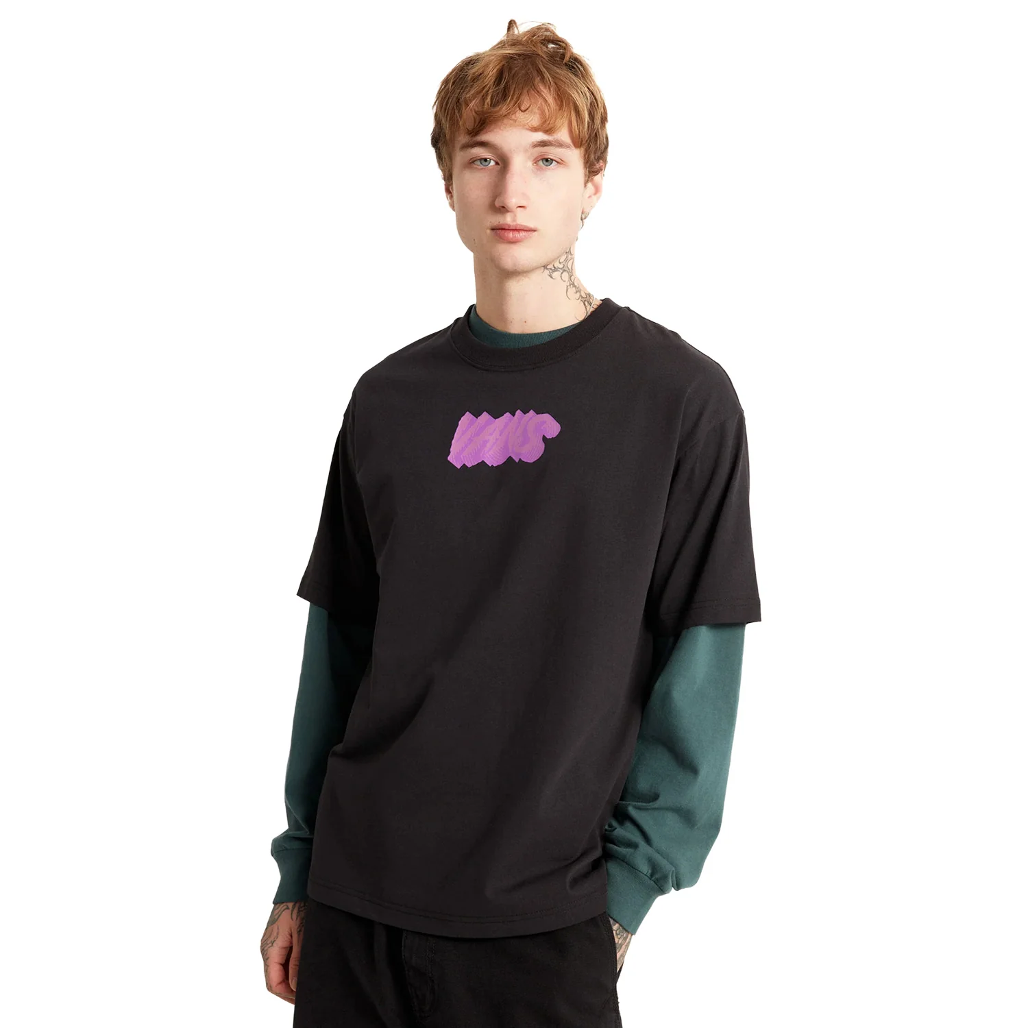 Vans Stone Swirl Loose SS Tee Black