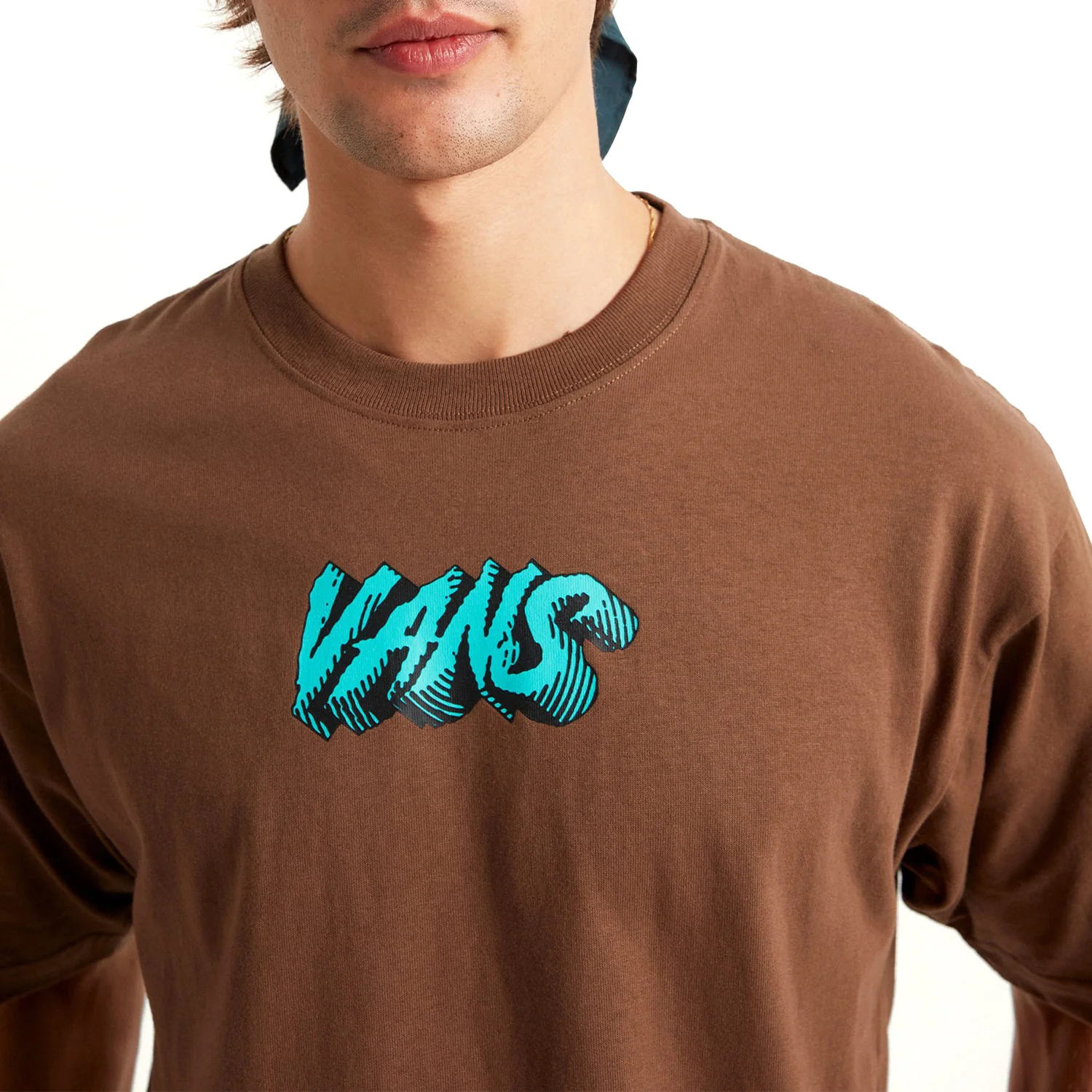Vans Stone Swirl Loose SS Tee Vintage Cocoa - Image 3