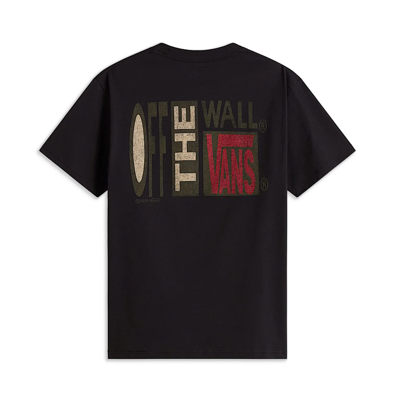 Vans Stretch Stack Crackle SS Tee Black - Image 2