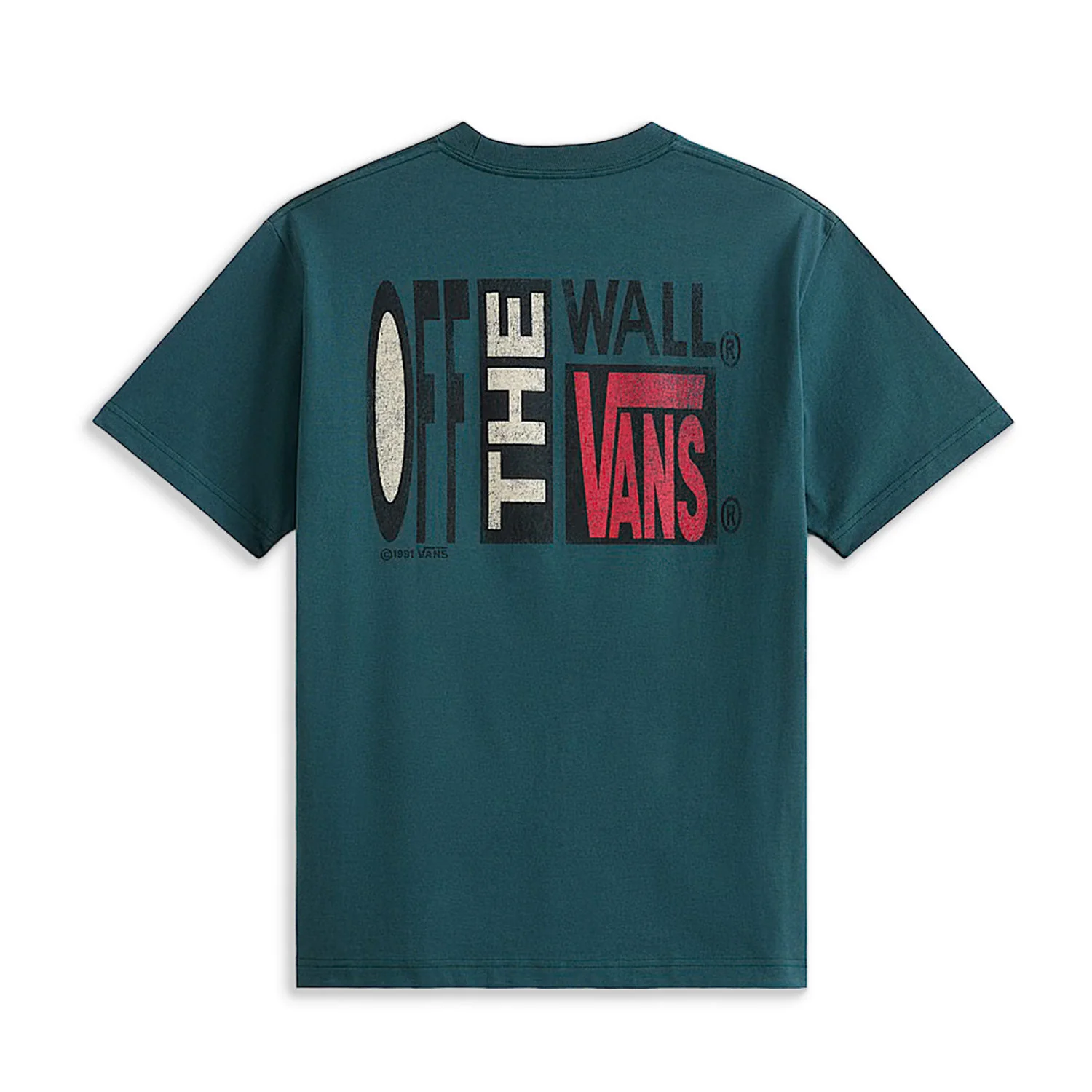 Vans Stretch Stack Crackle SS Tee Mystic Moss - Image 2