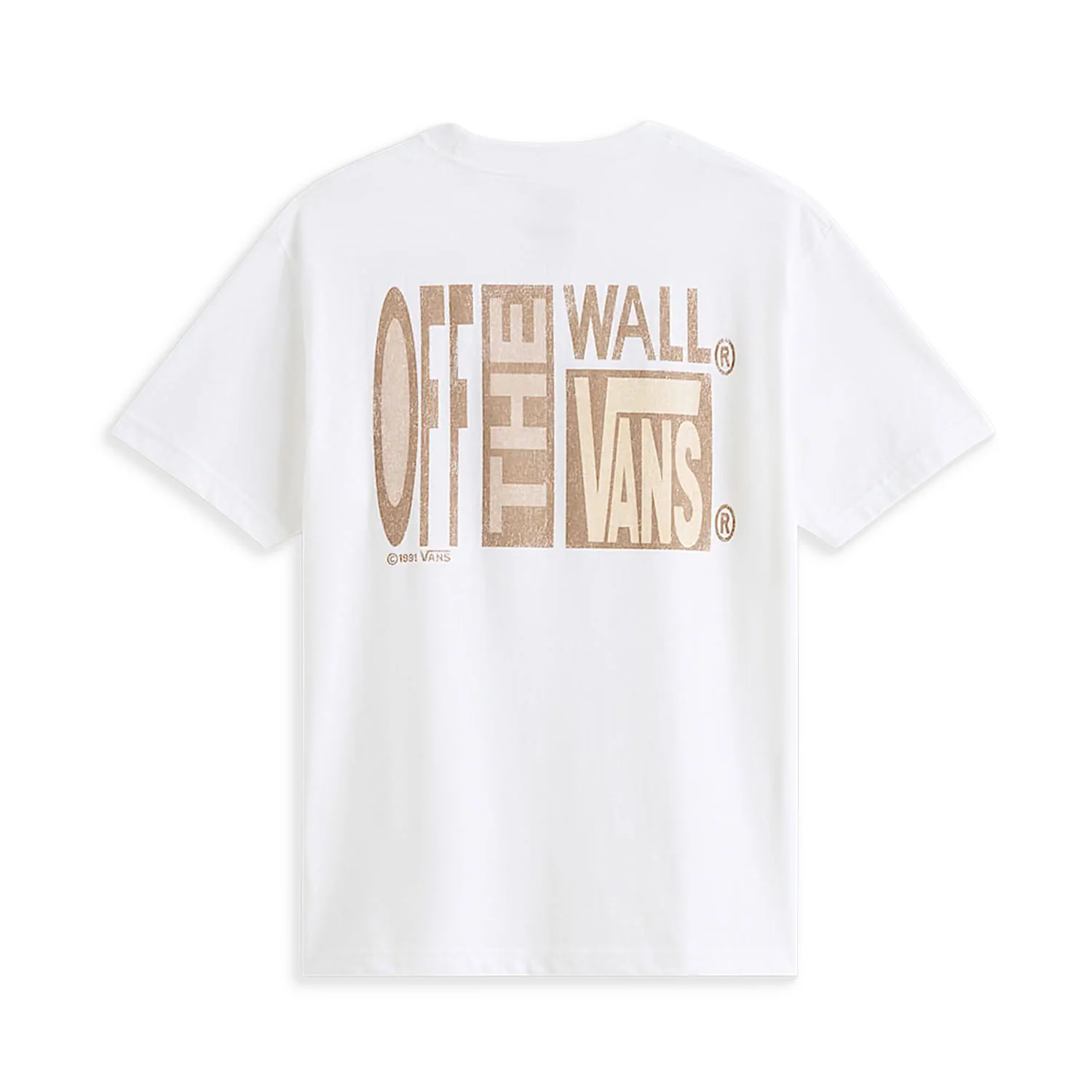 Vans Stretch Stack Crackle SS Tee White - Image 2