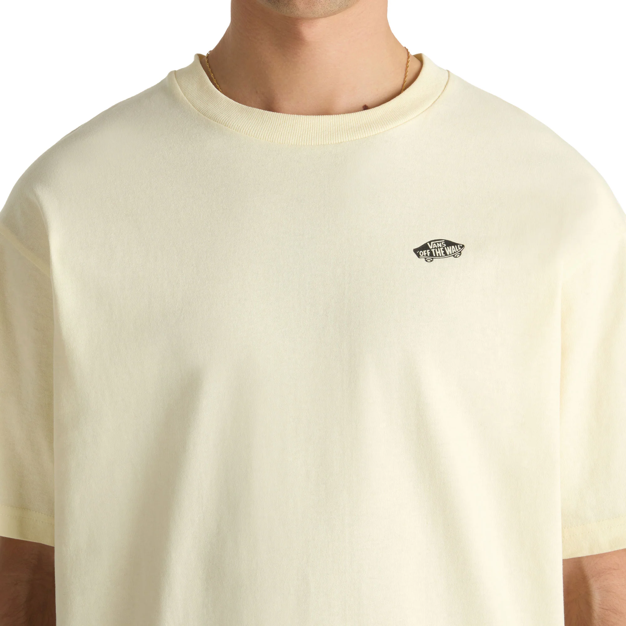 Vans Style 76 II Loose SS Tee Lemon Icing - Image 3