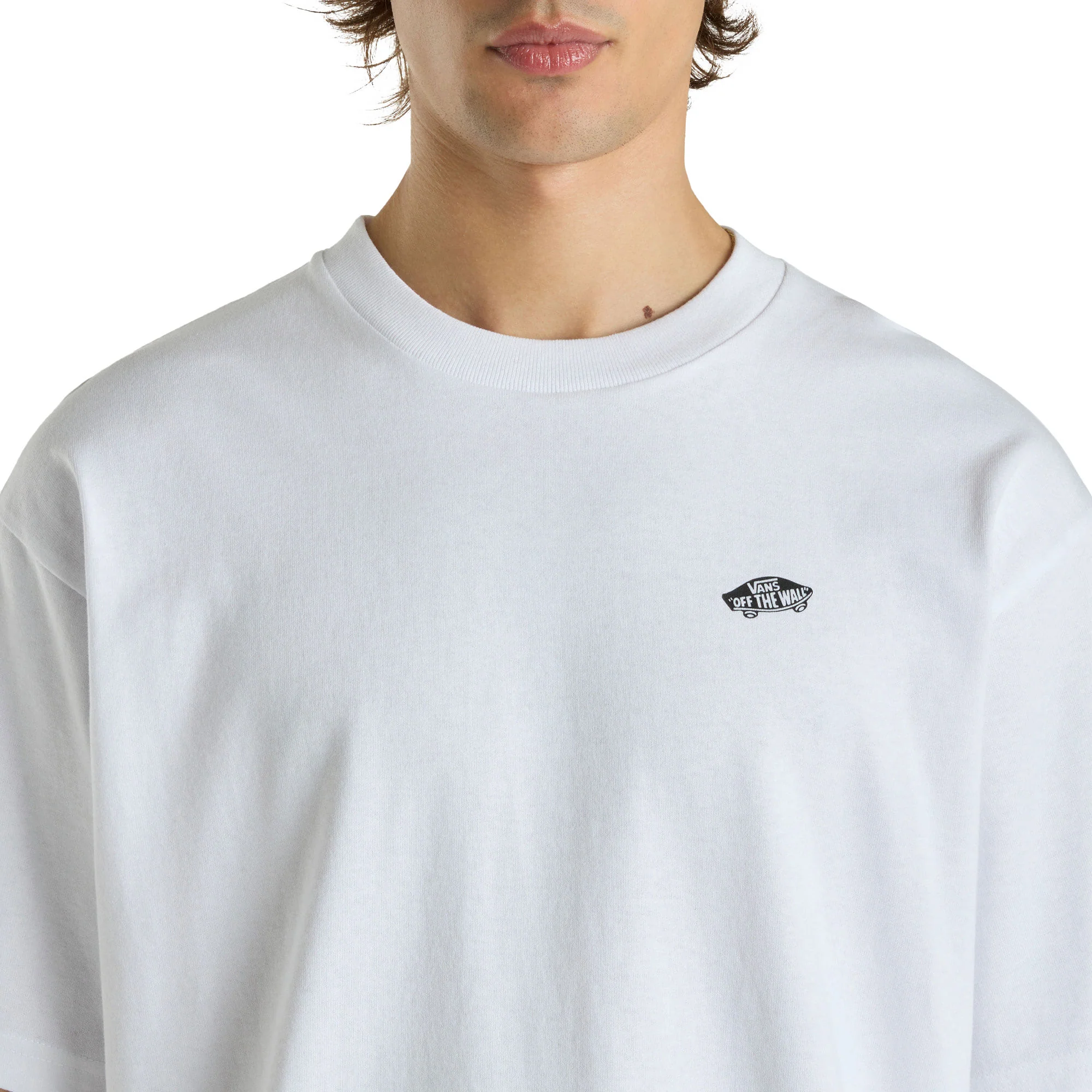 Vans Style 76 II Loose SS Tee White/Black - Image 3
