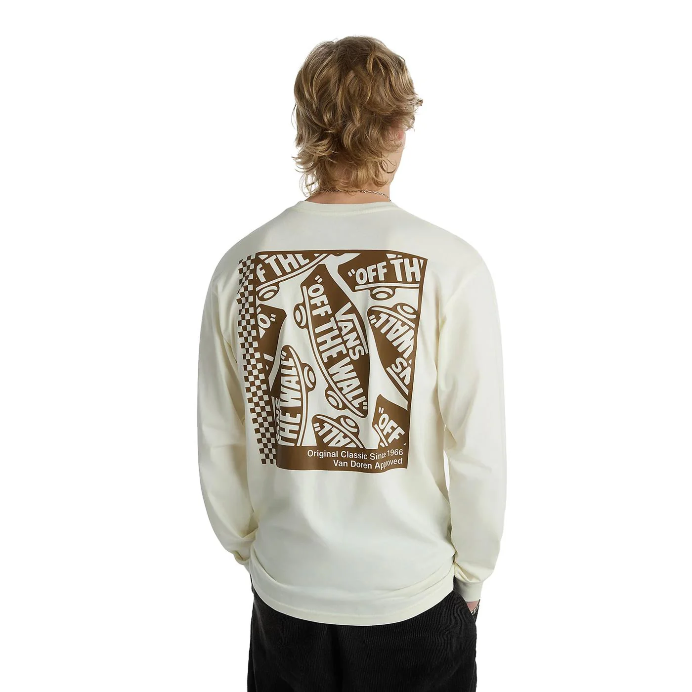 Vans Tech Box LS Tee Marshmallow