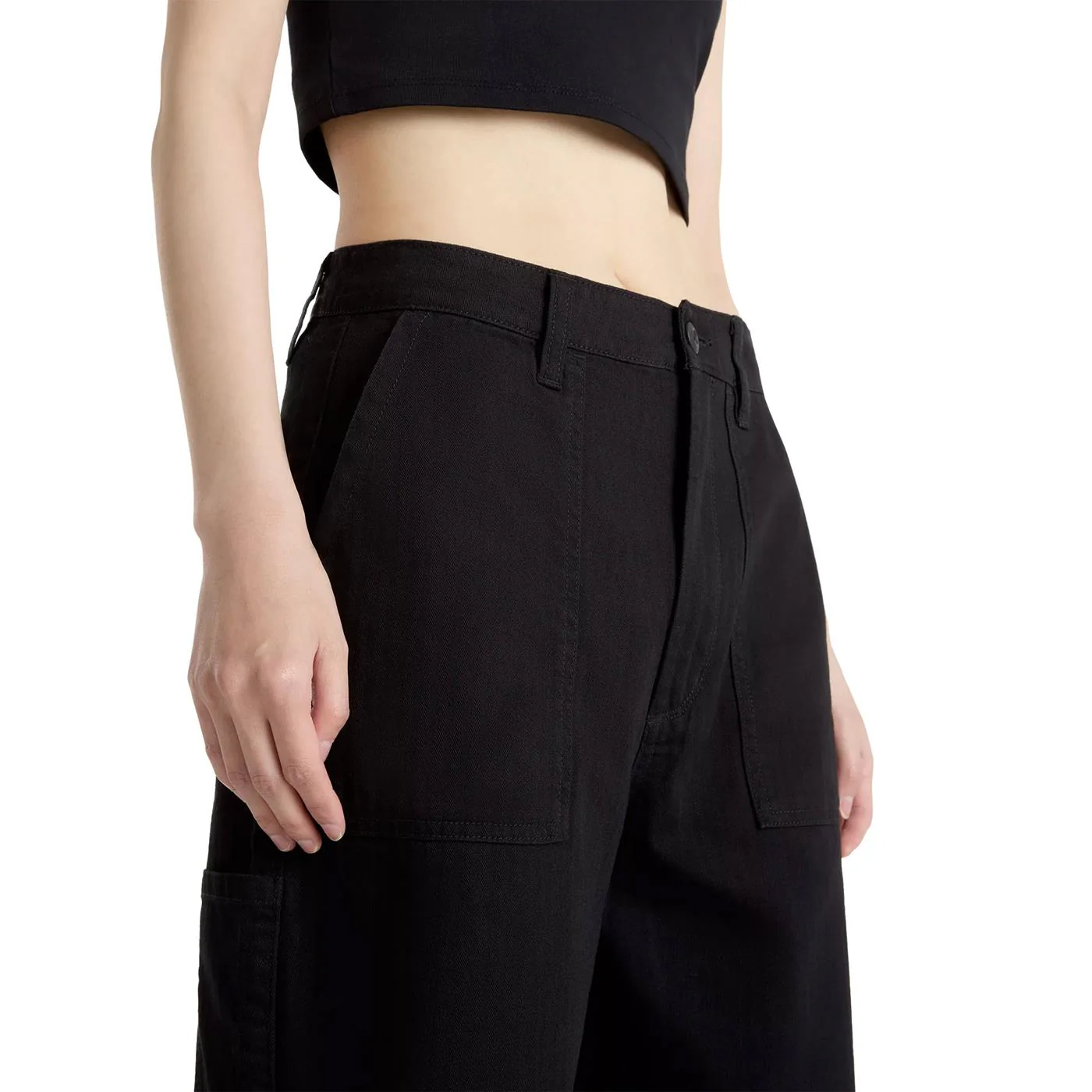 Vans Union Relaxed Carpenter Pant Black - Image 4