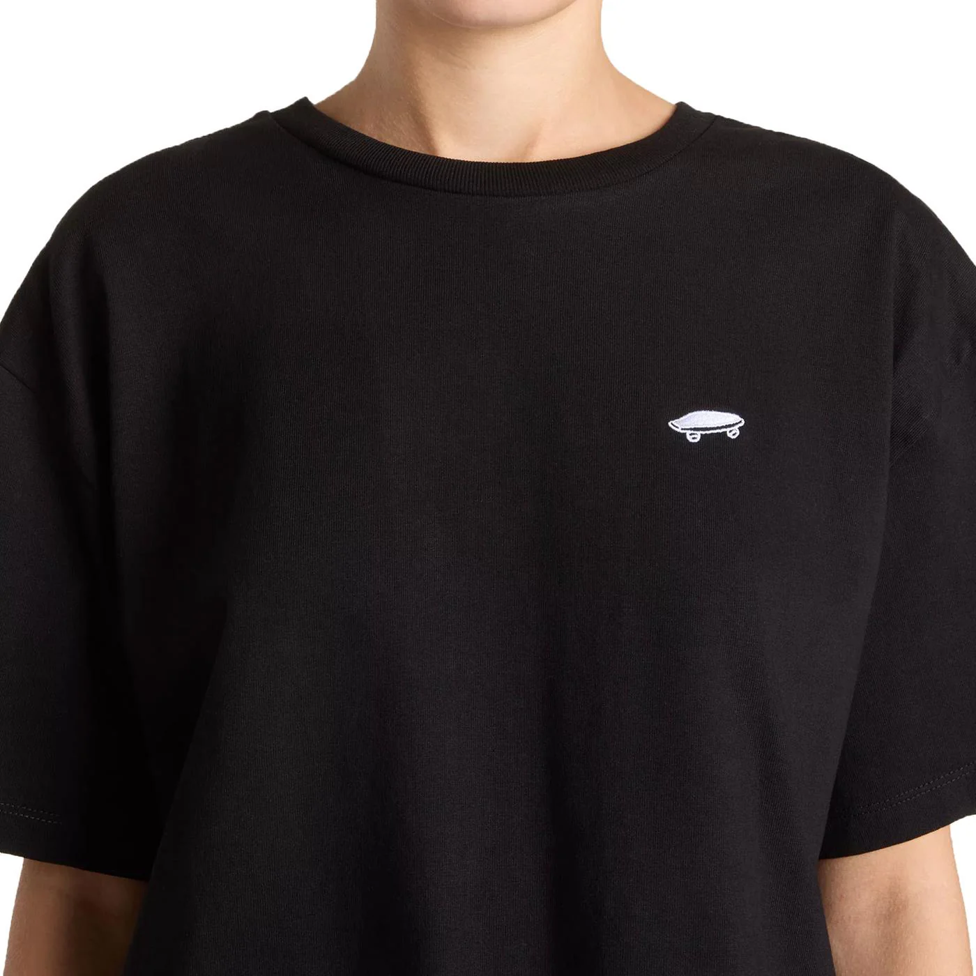 Vans W Salton Relax Crop SS Tee Black - Image 3