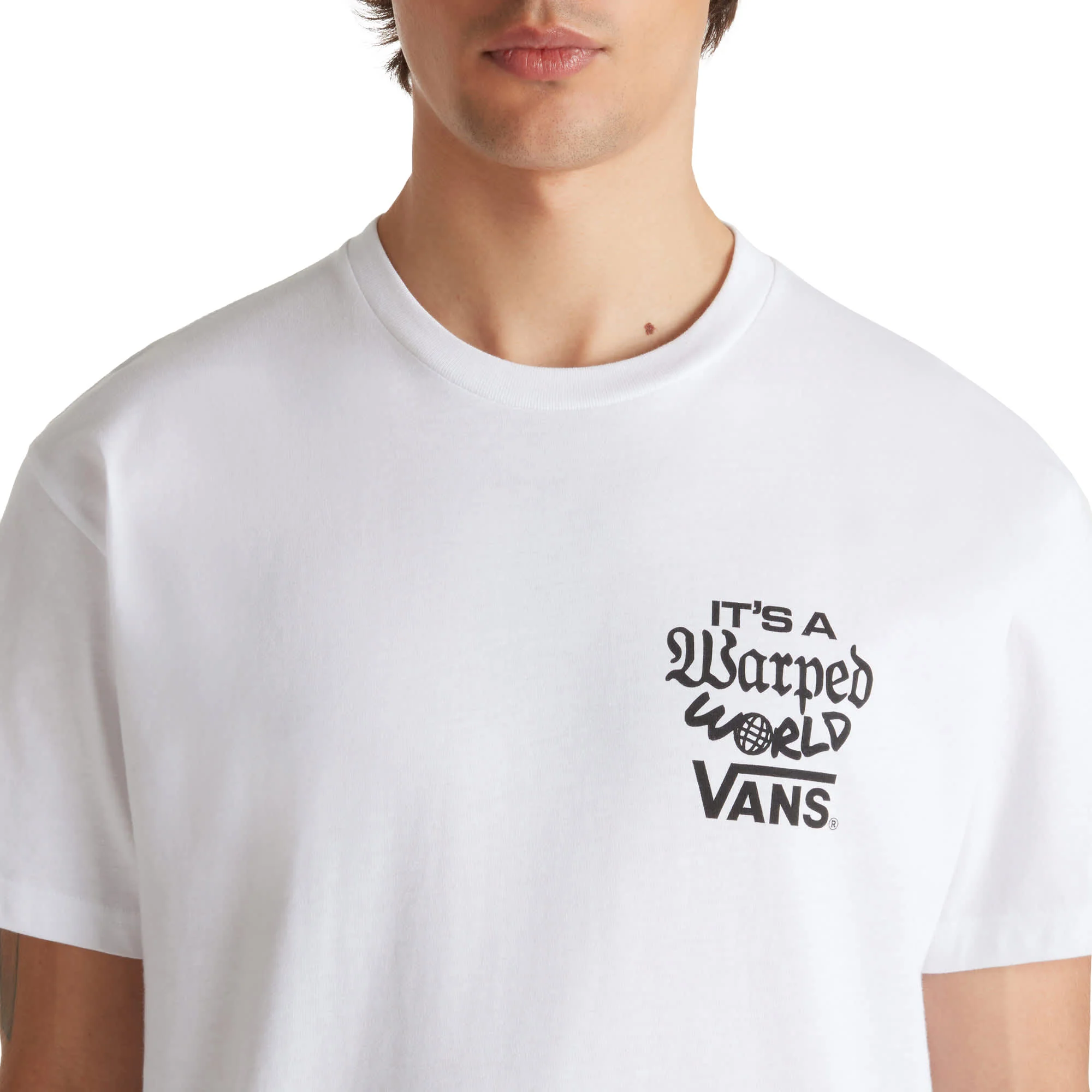 Vans Warped World SS Tee White - Image 3