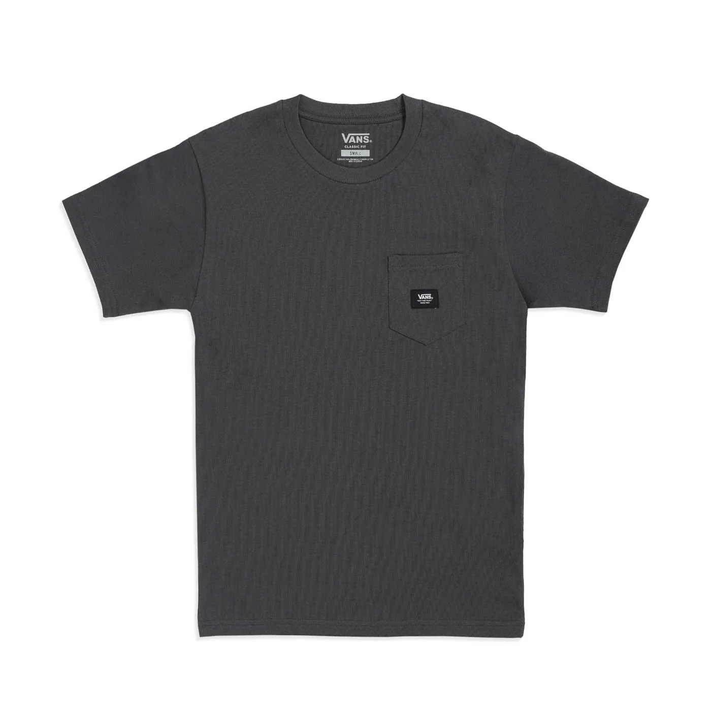 Vans Woven Patch Pocket T-Shirt Asphalt