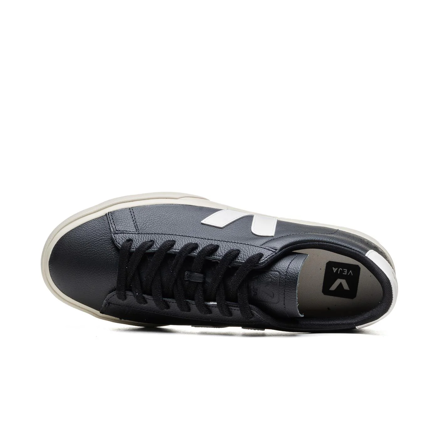 Veja Campo Chromefree Leather Black/White - Image 5