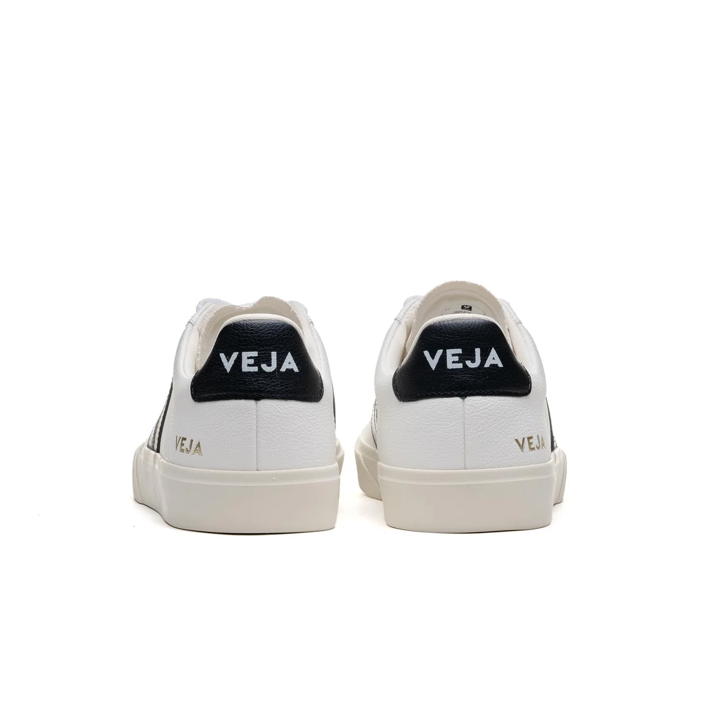 Veja Campo Chromefree Leather White/Black - Image 4