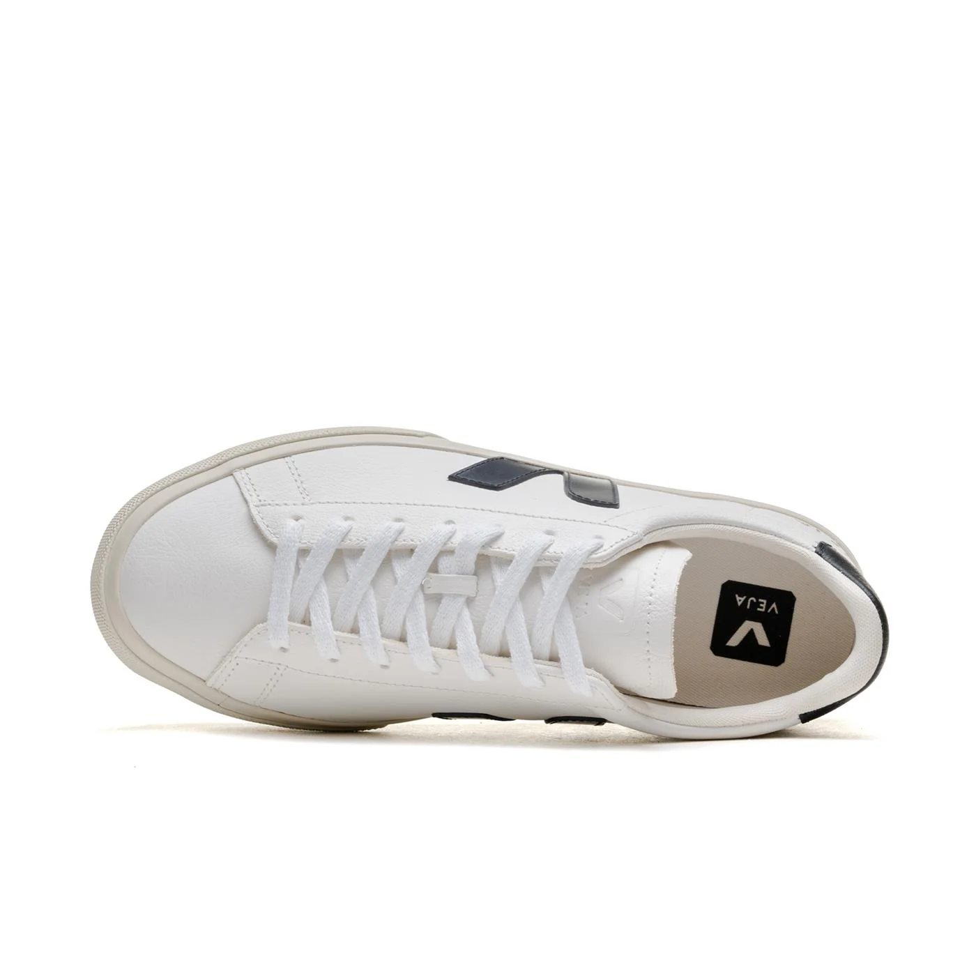 Veja Campo Chromefree Leather White/Black - Image 5