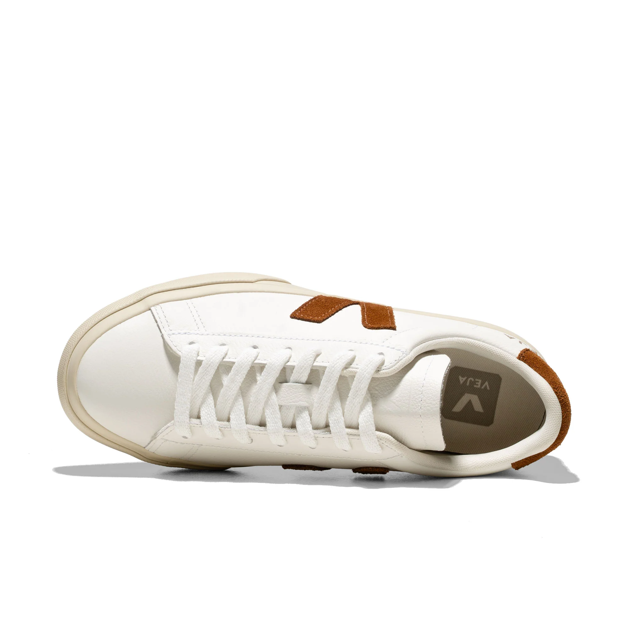Veja Campo Chromefree Leather White/Cognac - Image 5