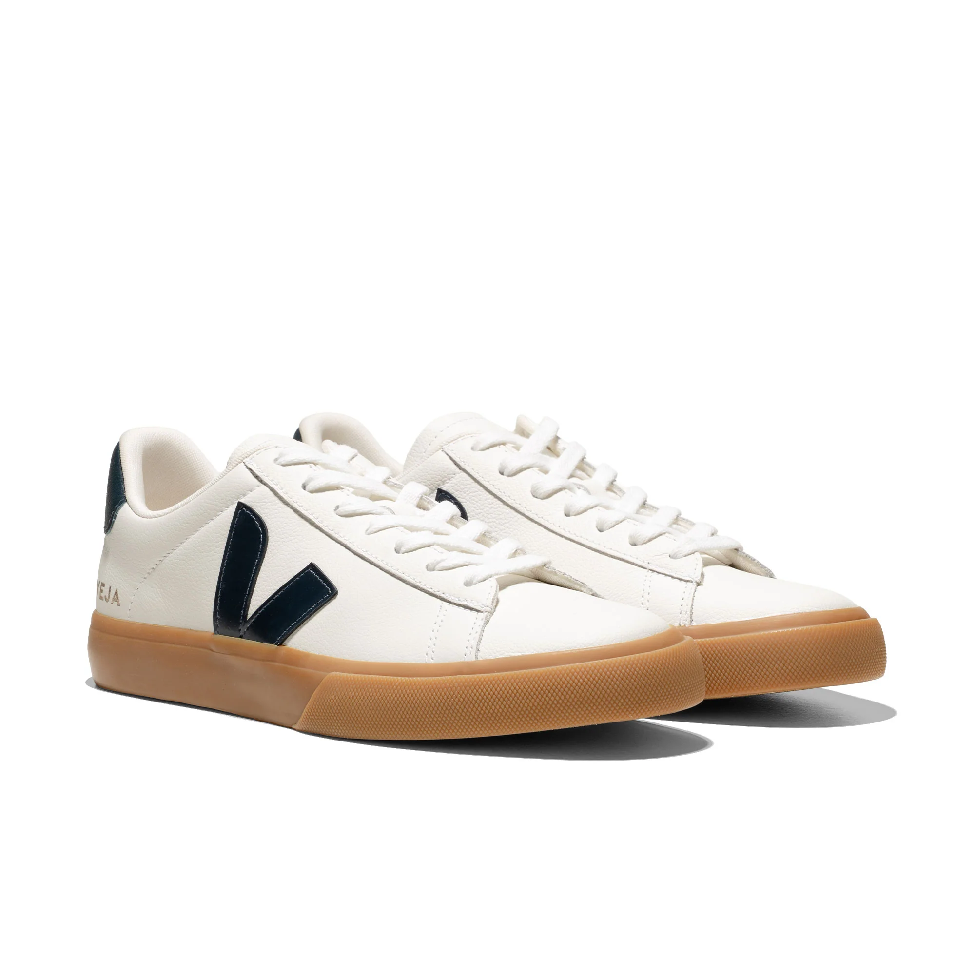 Veja Campo Leather White/Nautico/Natural - Image 2