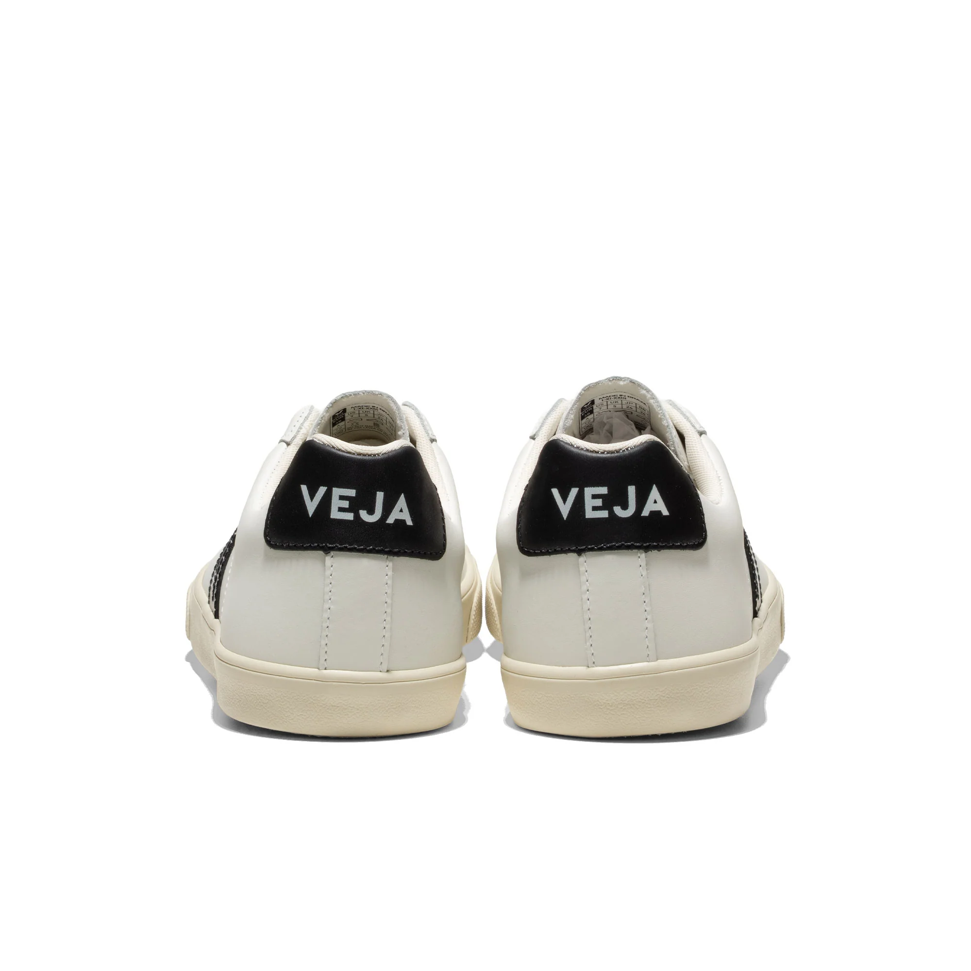 Veja Esplar Logo Leather White/Black - Image 4