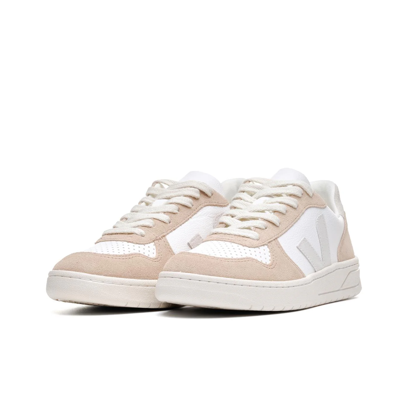 Veja V-10 Chromefree Extra-White/Natural/Sahara - Image 3
