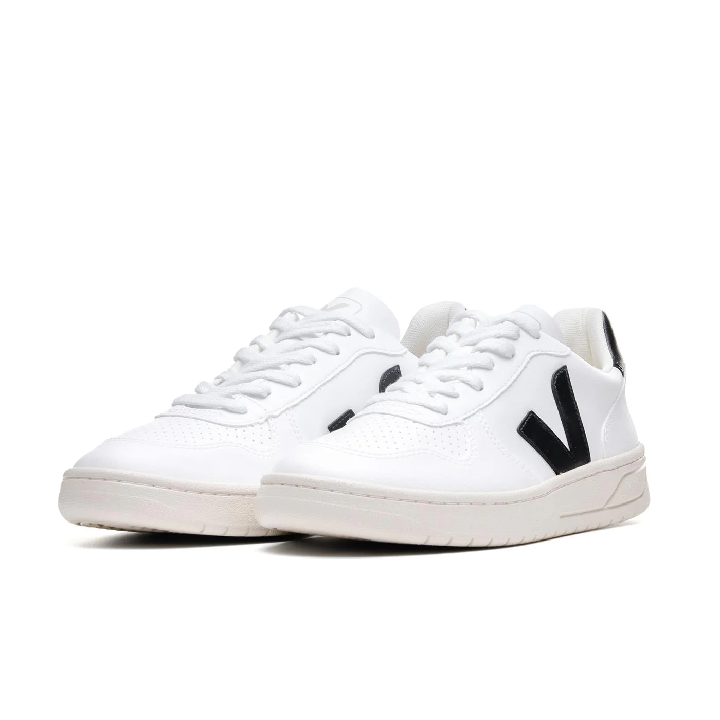 Veja V-10 CWL White/Black - Image 3