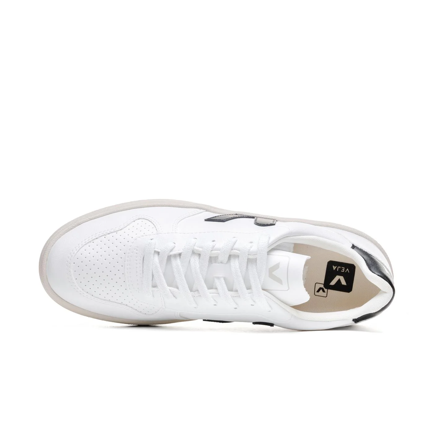 Veja V-10 CWL White/Black - Image 5