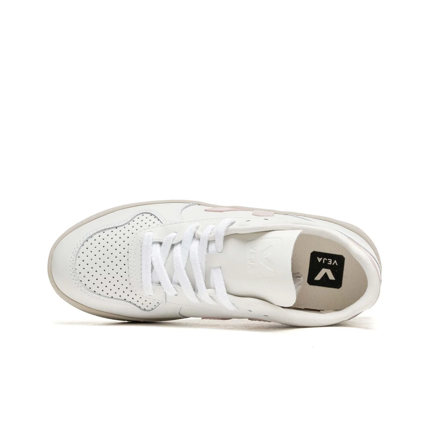Veja V-10 Leather Extra-White/Petale - Image 5