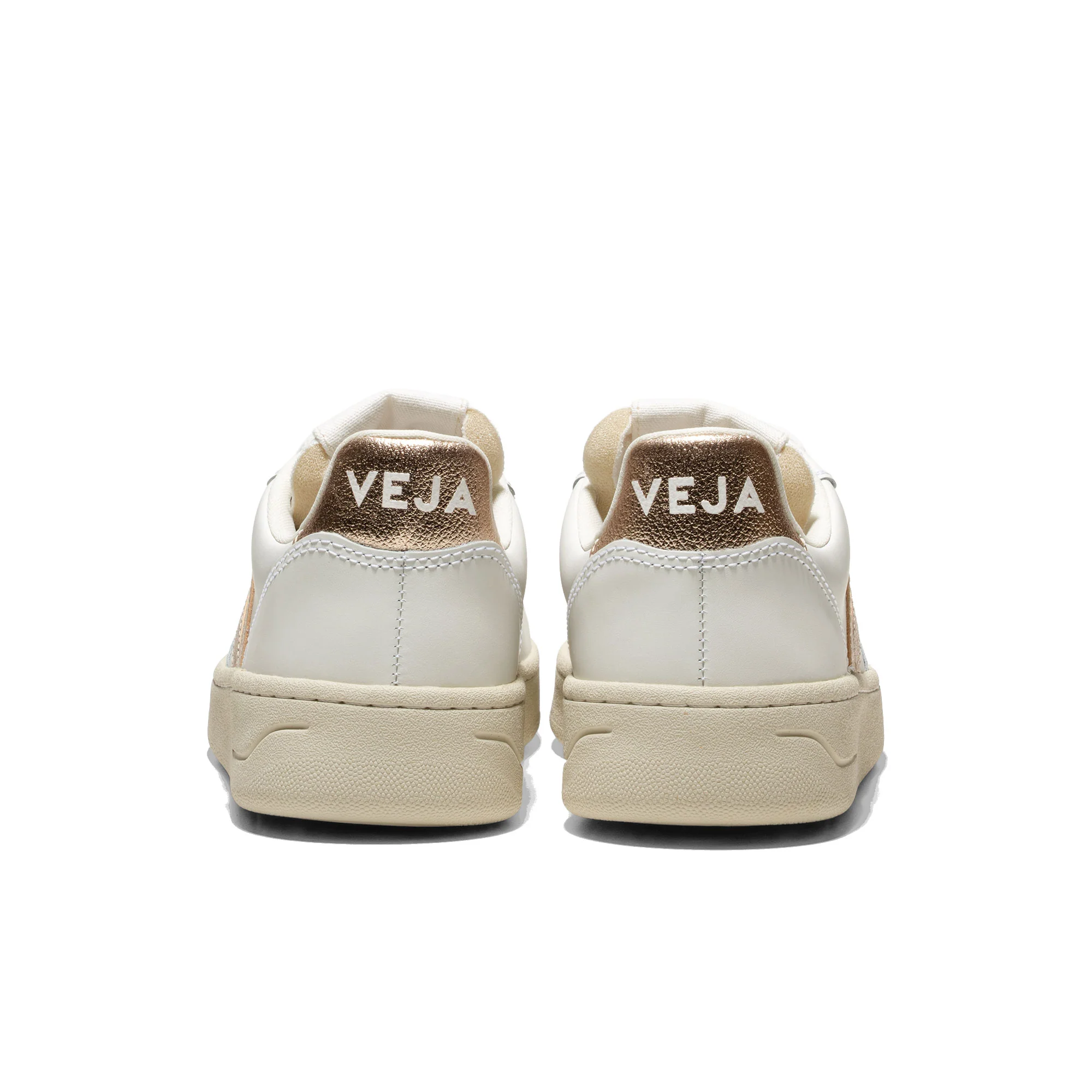 Veja V-10 Leather Extra-White/Platine - Image 4