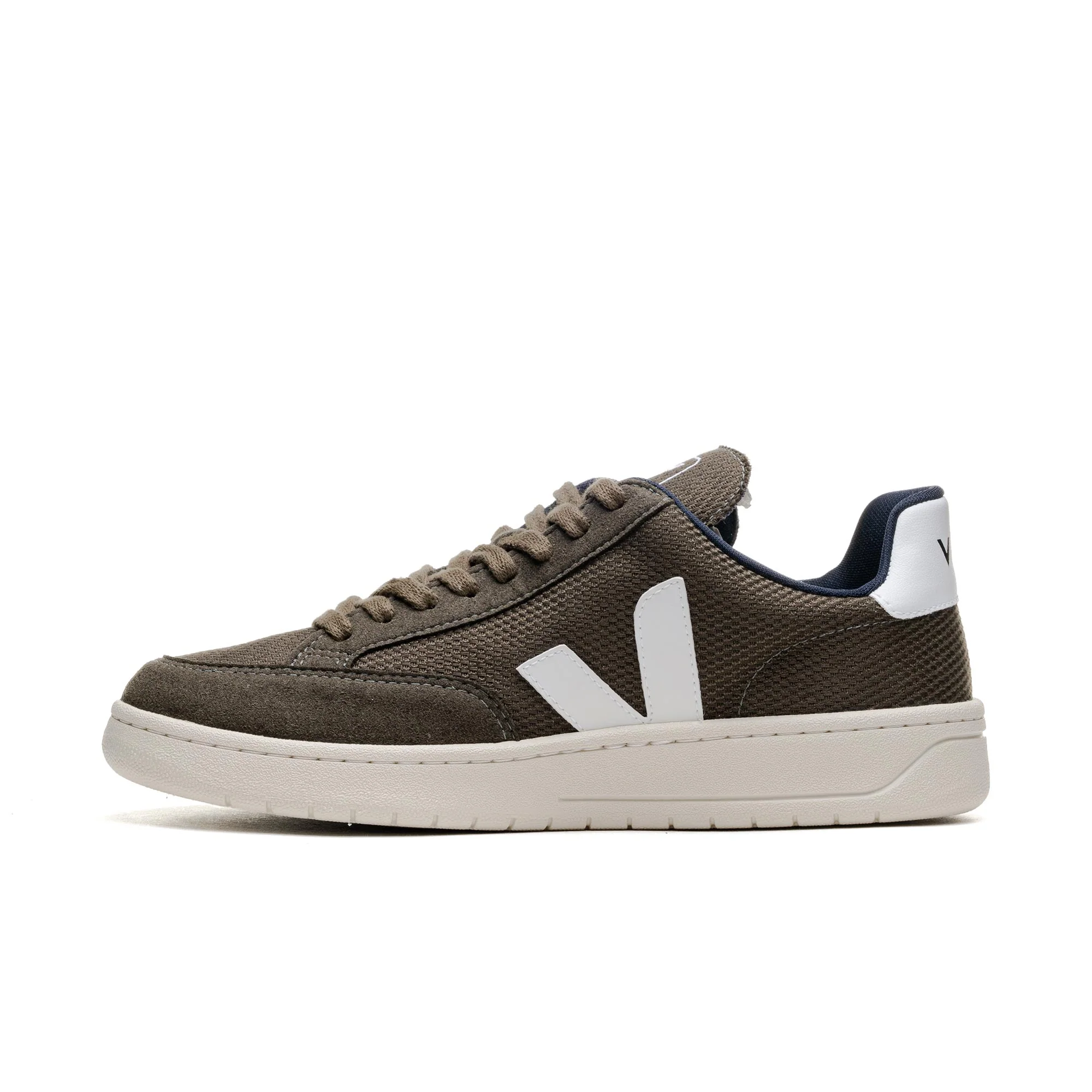 Veja V-12 B-Mesh Olive/White - Image 2