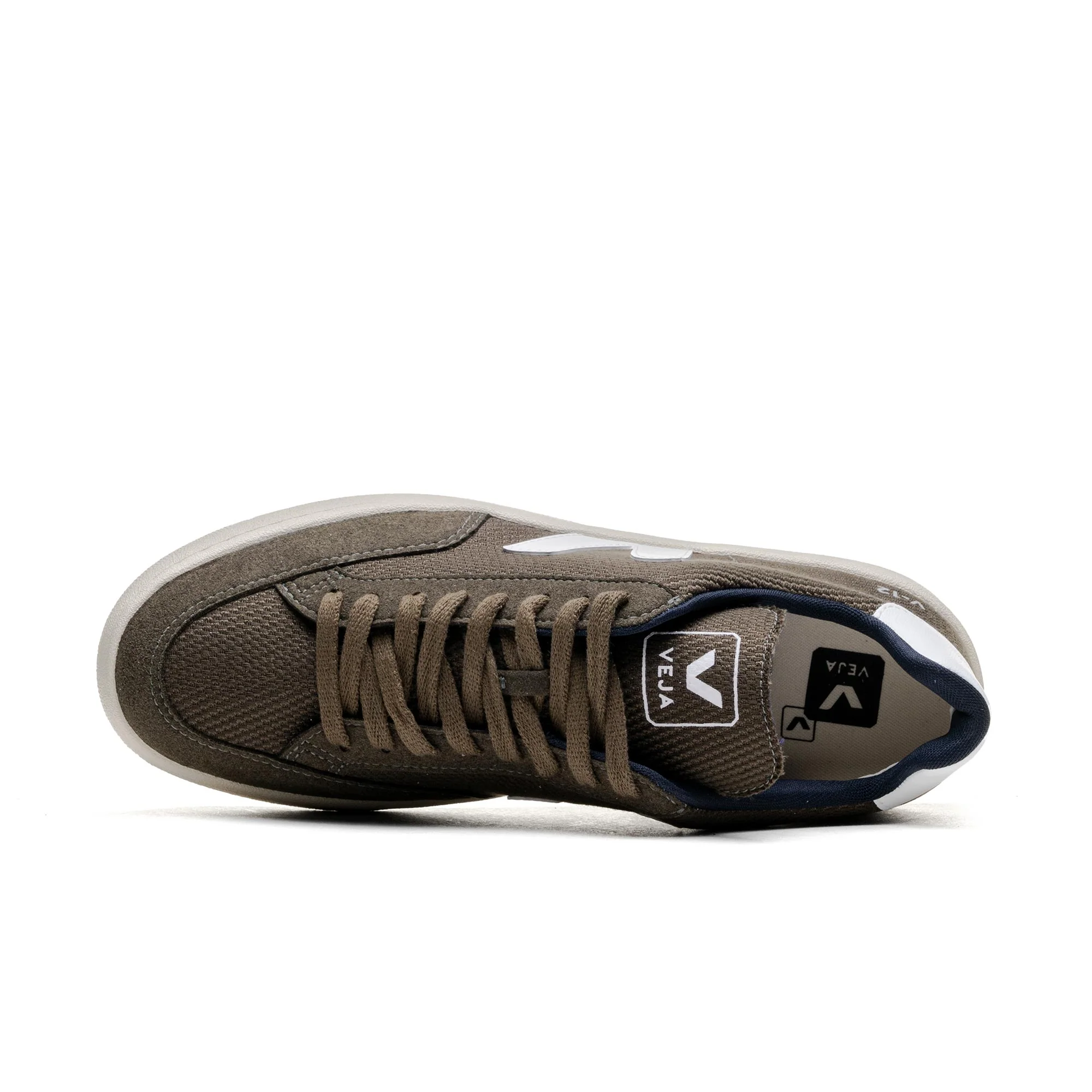 Veja V-12 B-Mesh Olive/White - Image 5