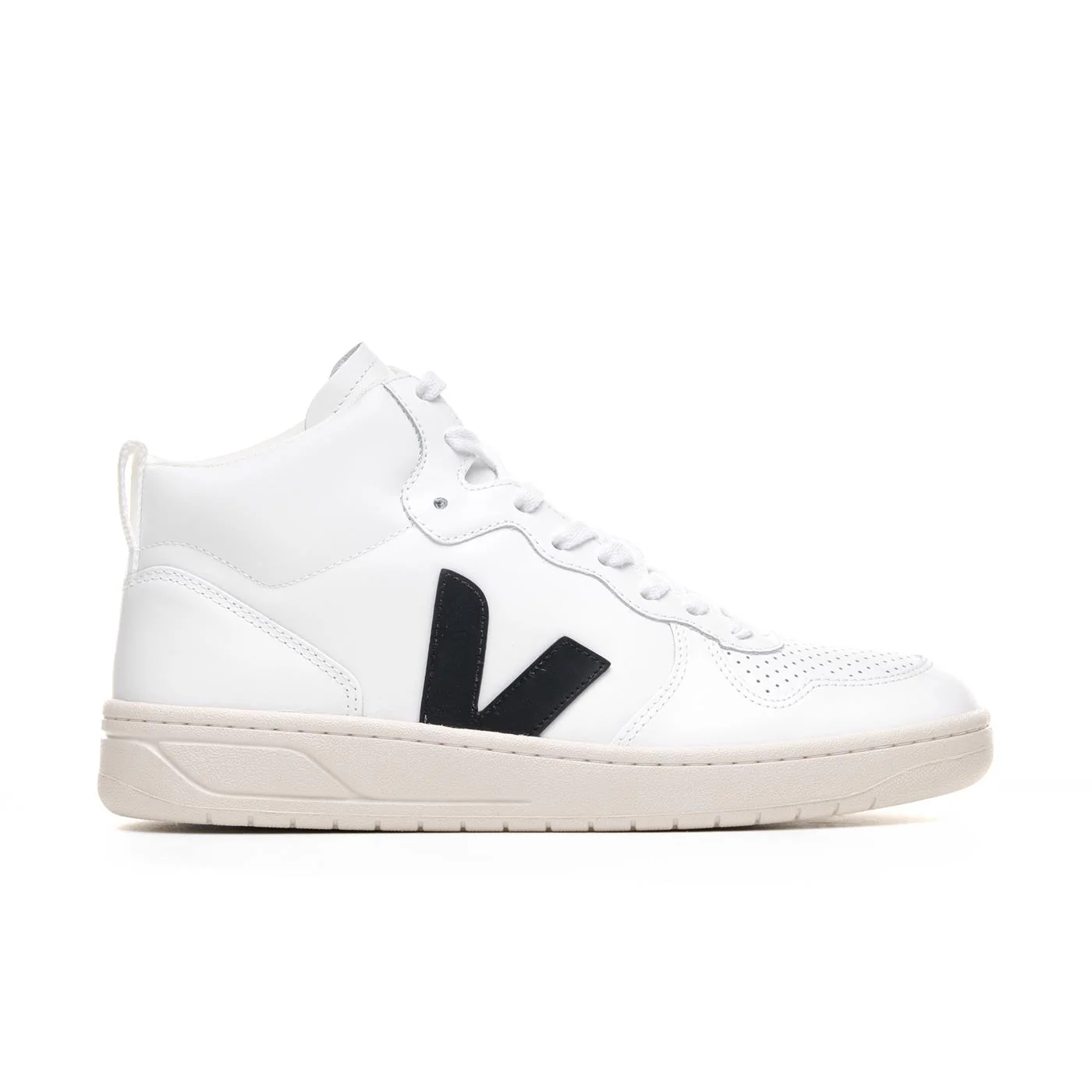 Veja V-15 Leather Extra-White/Black